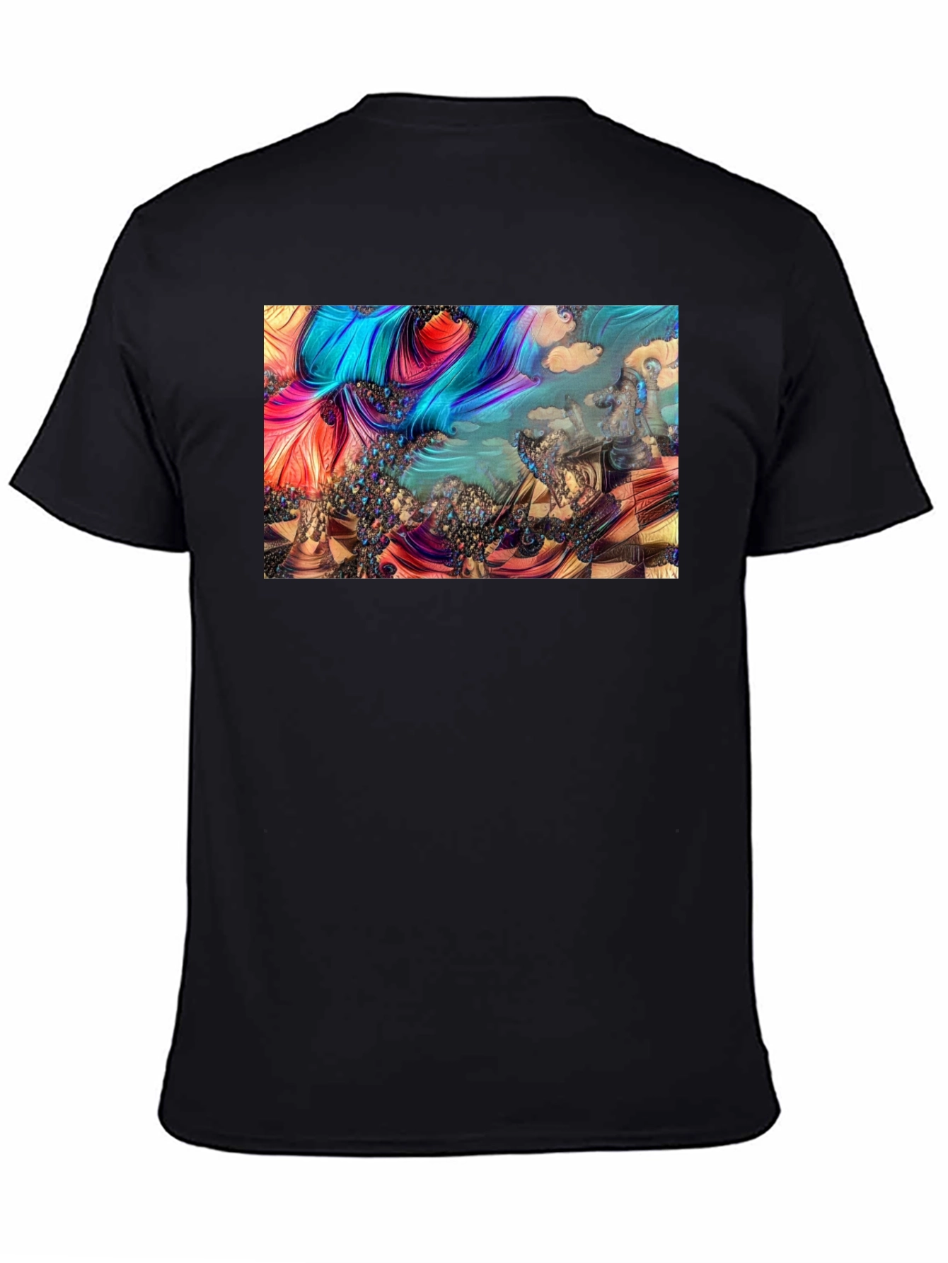 Abstract Chess Landscape Graphic Tee