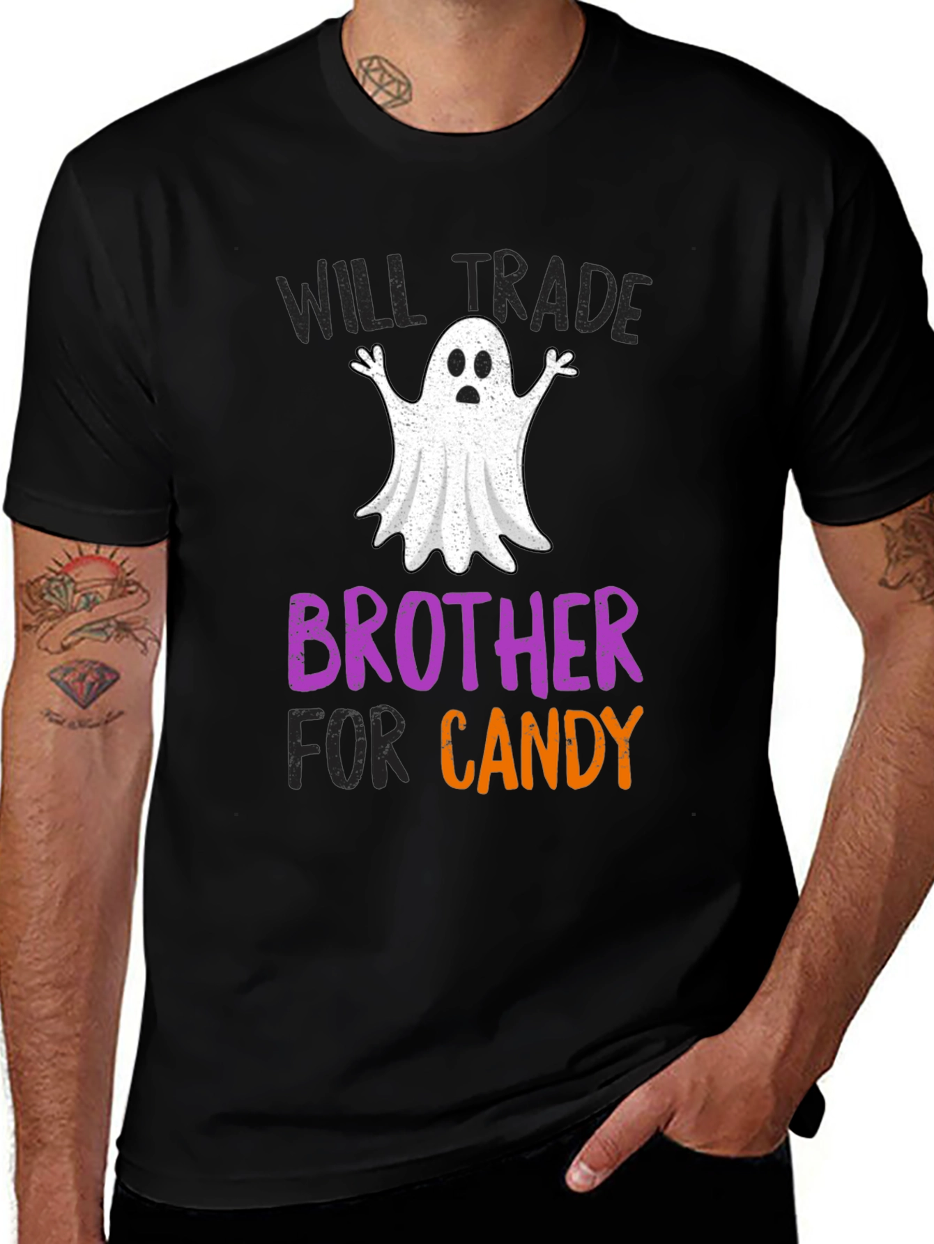 Halloween Brother For Candy T-Shirt