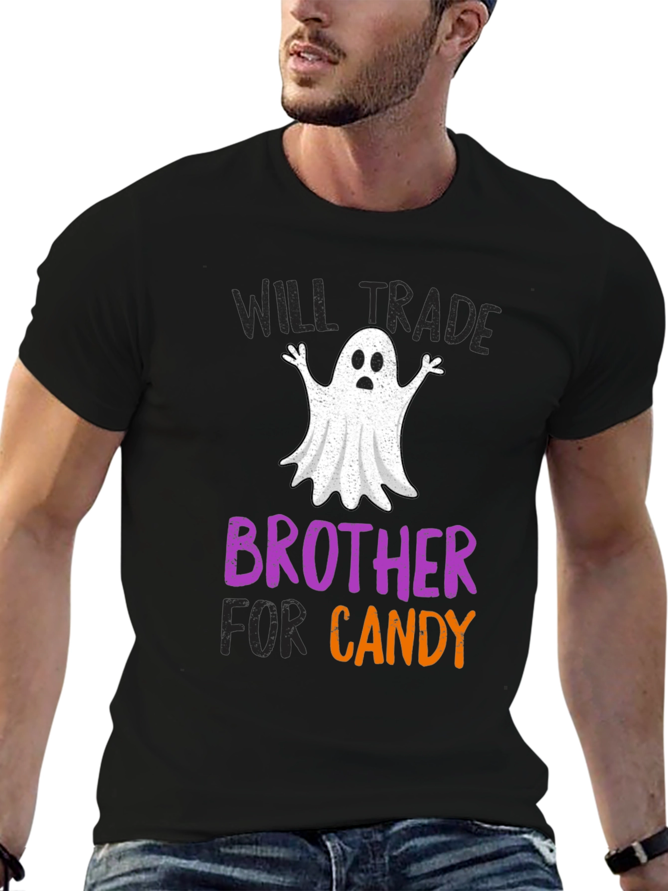 Halloween Brother For Candy T-Shirt