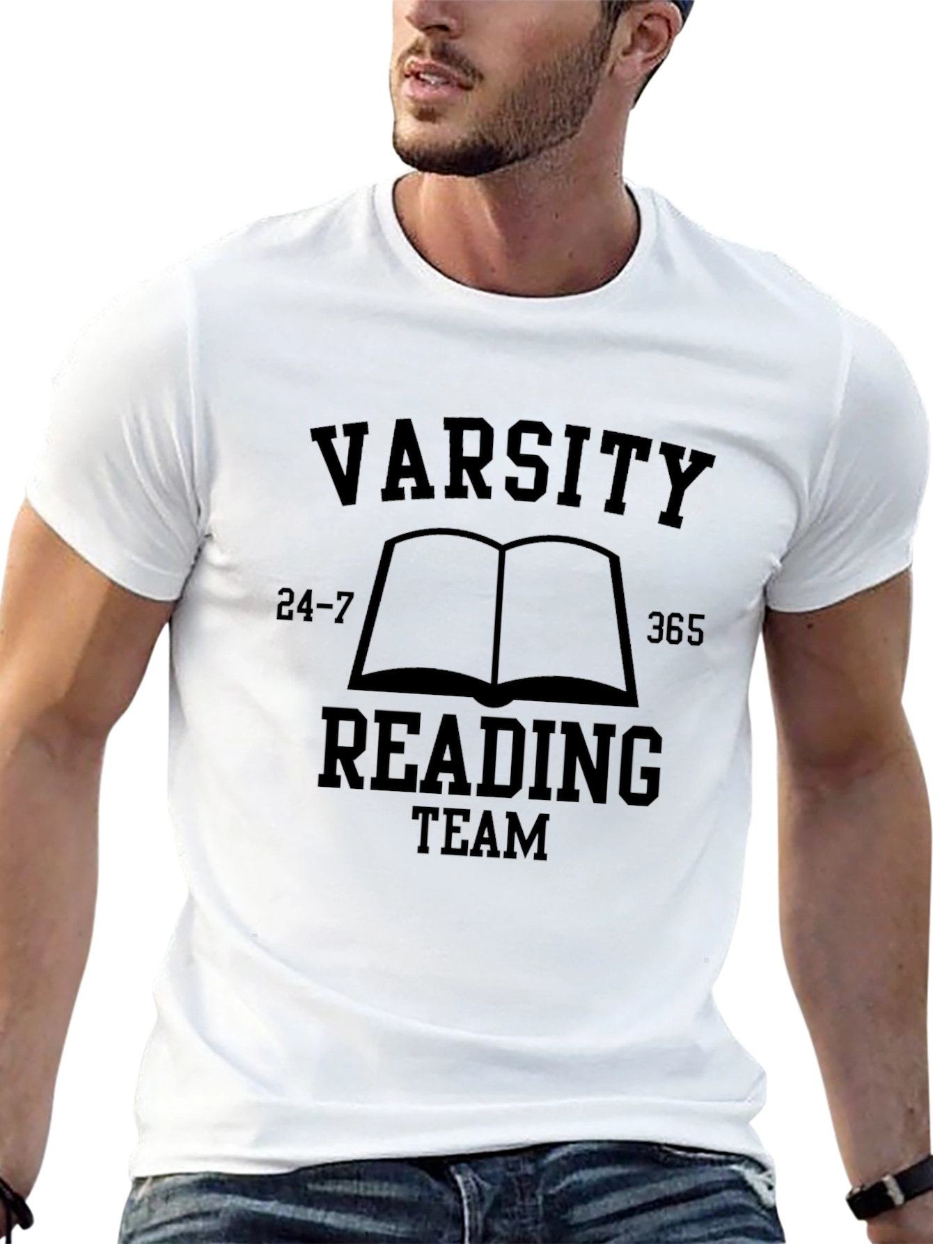 Varsity Reading Team Black T-Shirt