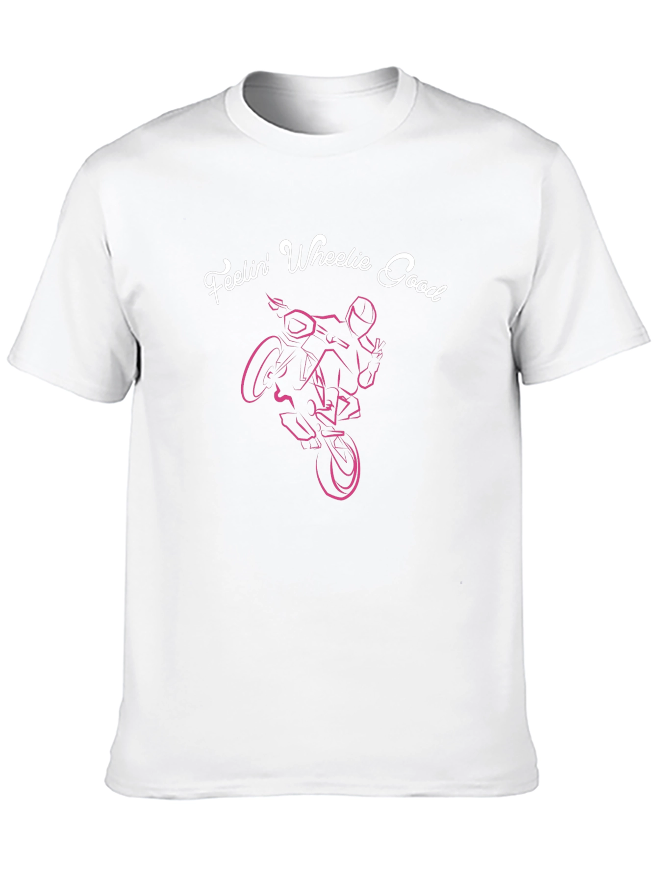 Feelin Wheelie Good T-Shirt - Black Motorcycle Tee