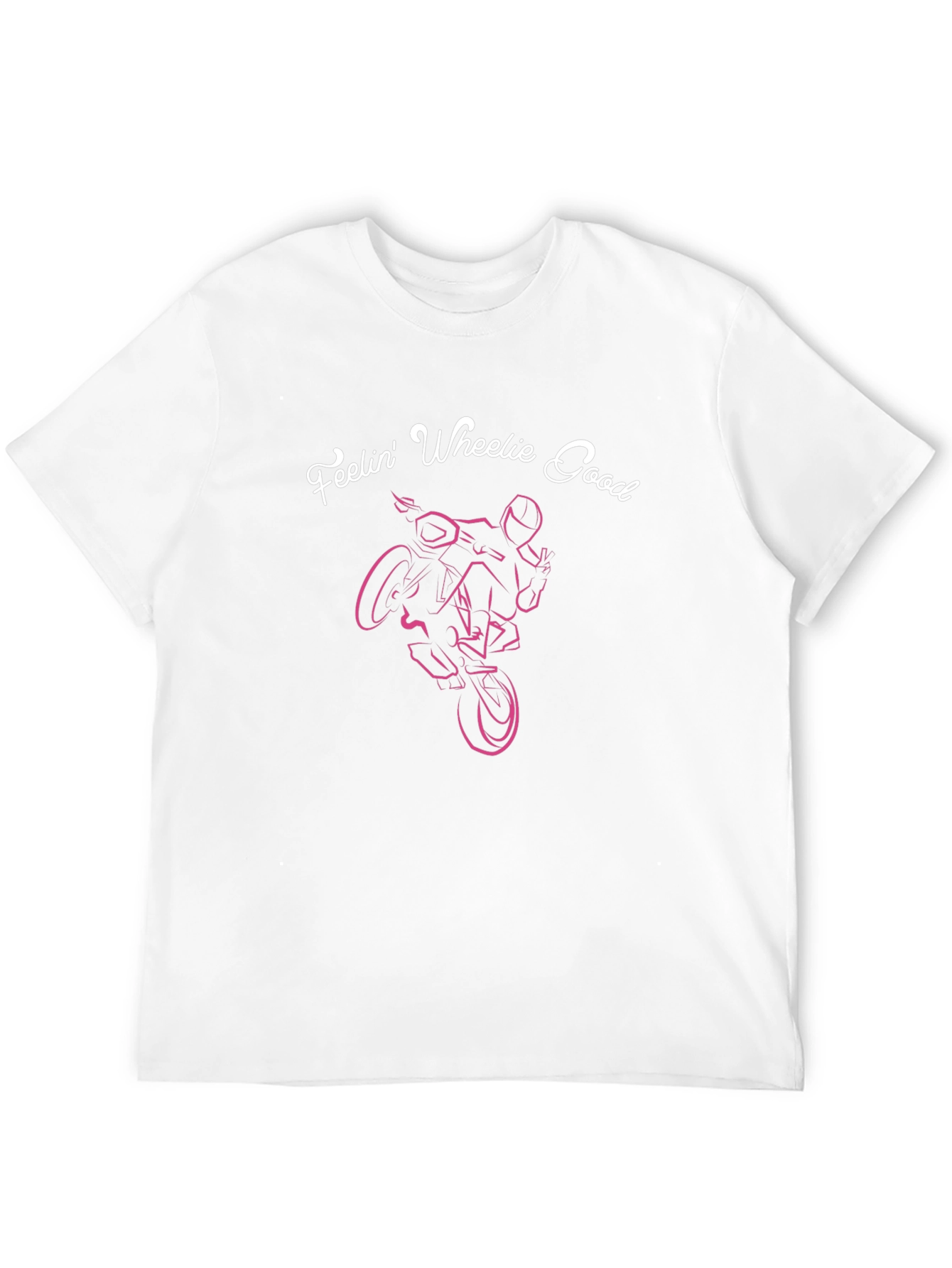 Feelin Wheelie Good T-Shirt - Black Motorcycle Tee