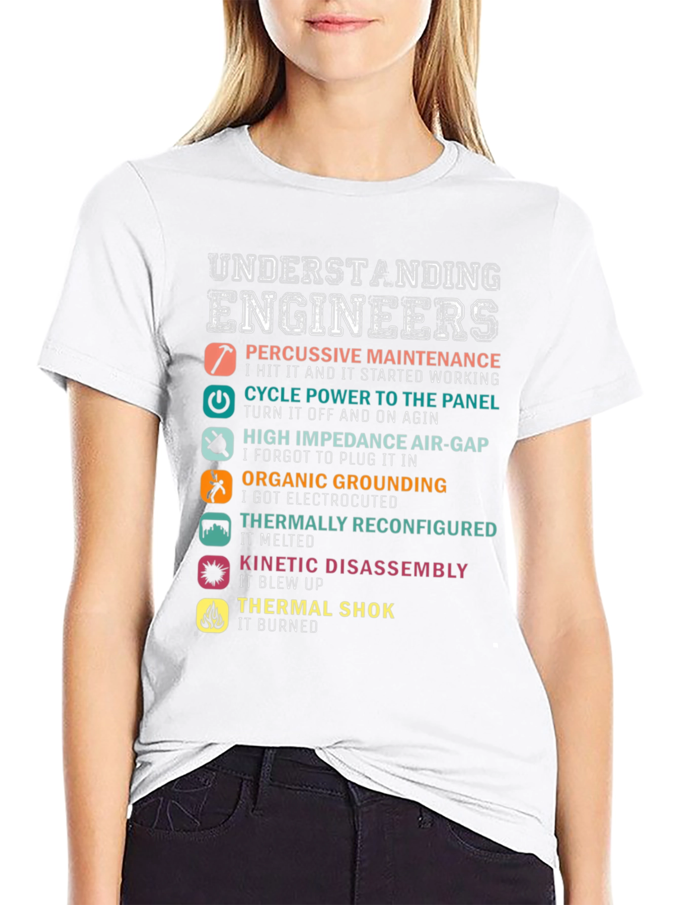 Understanding Engineers Humor Graphic T-Shirt