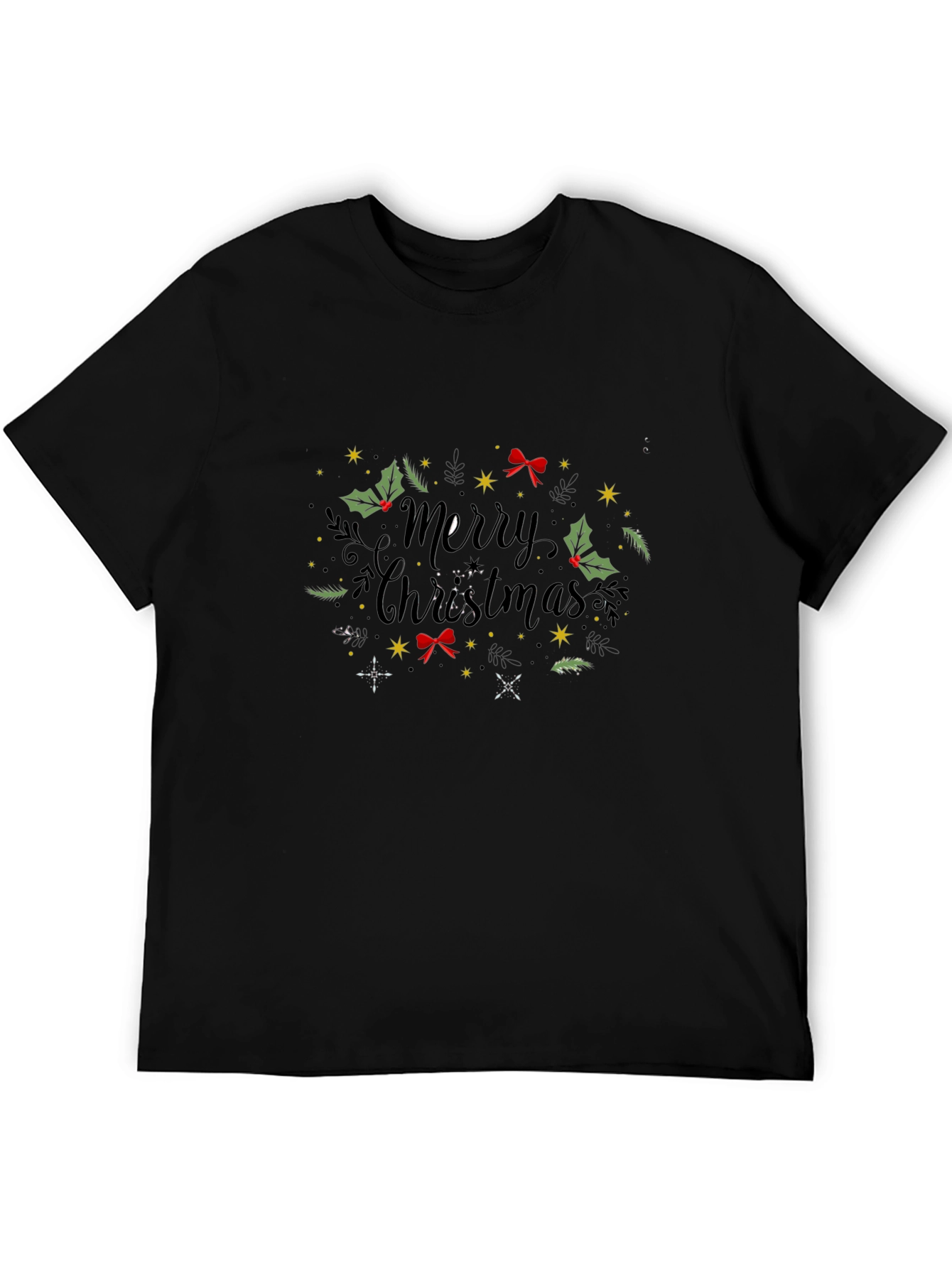 Merry Christmas Graphic Tee - Holiday T-Shirt