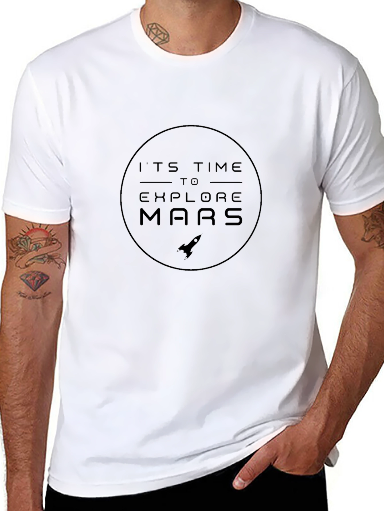 Explore Mars T-Shirt - Space Adventure Tee