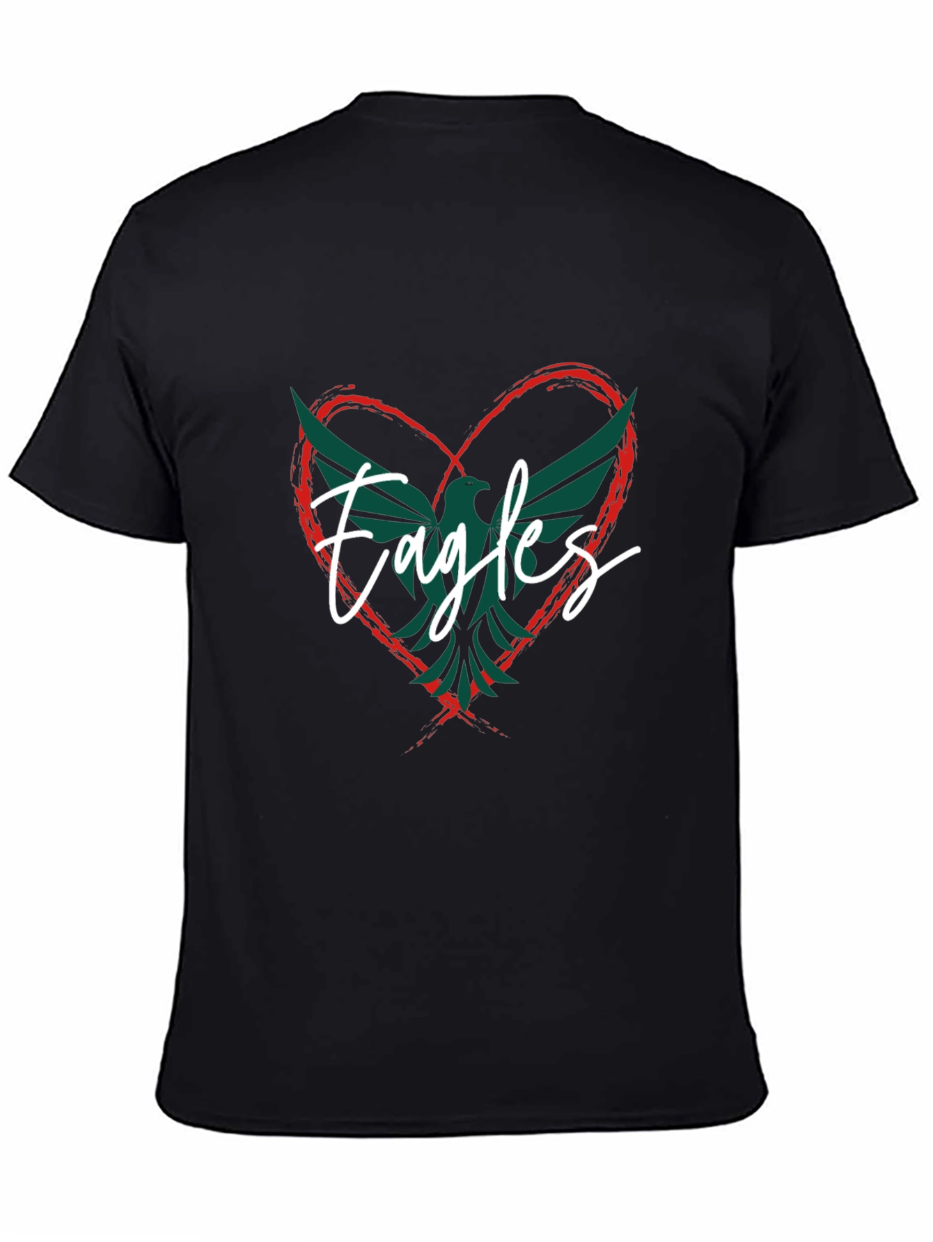 Eagles Heart T-Shirt - Fan Apparel