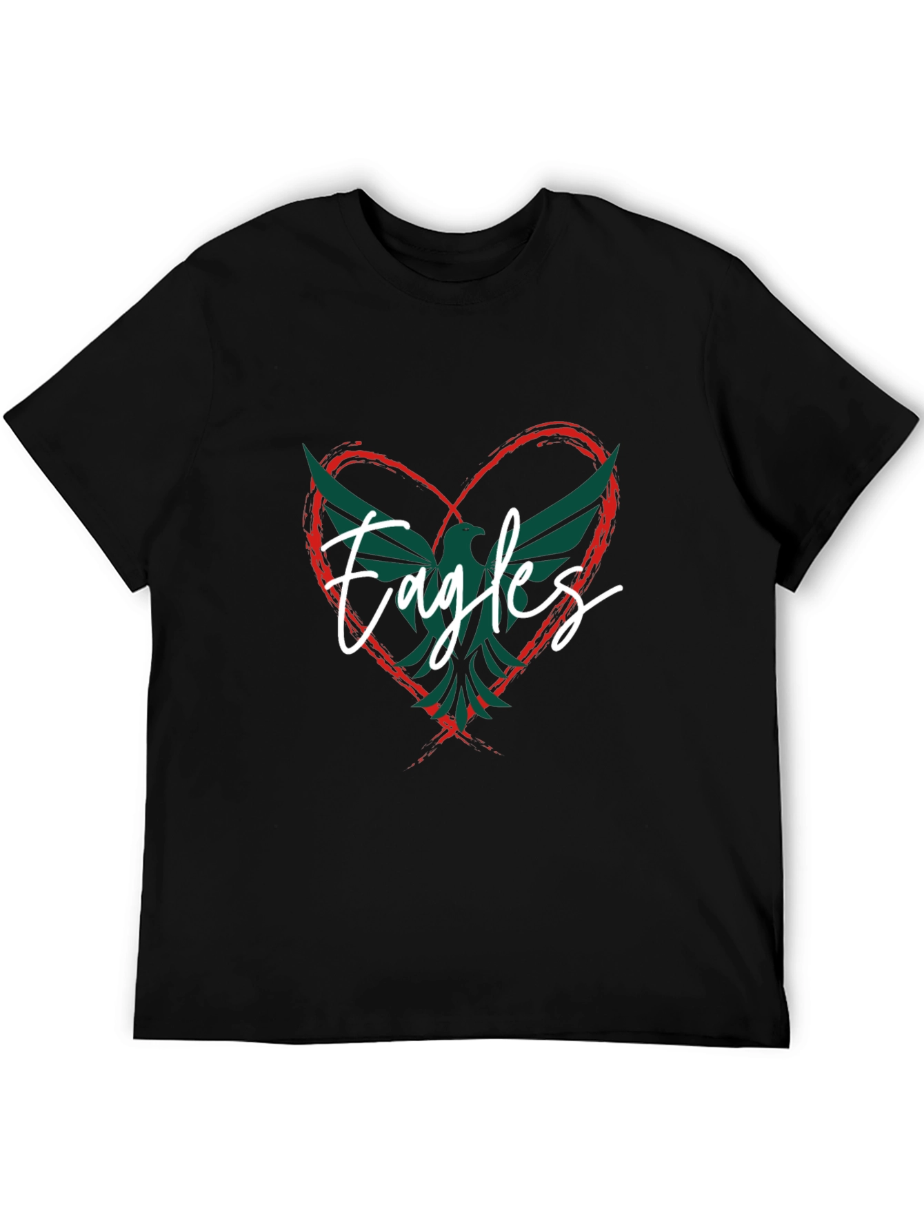 Eagles Heart T-Shirt - Fan Apparel