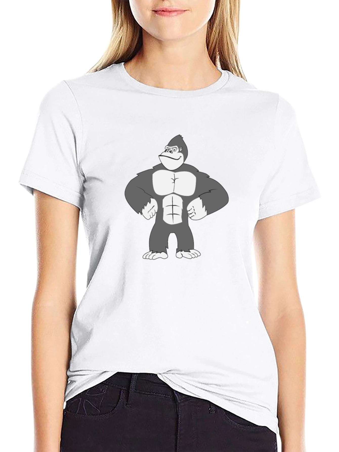 Gorilla Graphic Tee - Mens Black T-Shirt