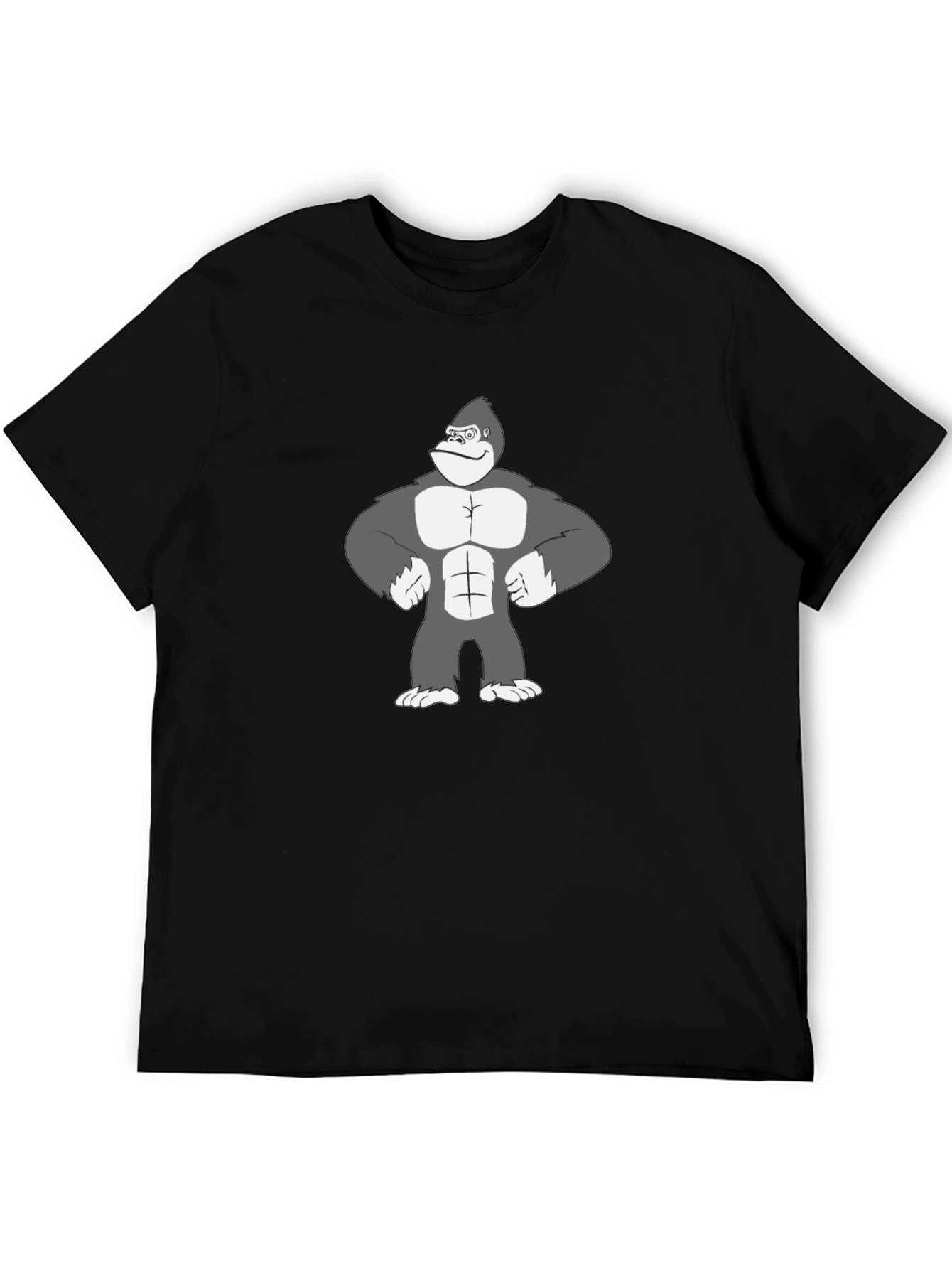 Gorilla Graphic Tee - Mens Black T-Shirt