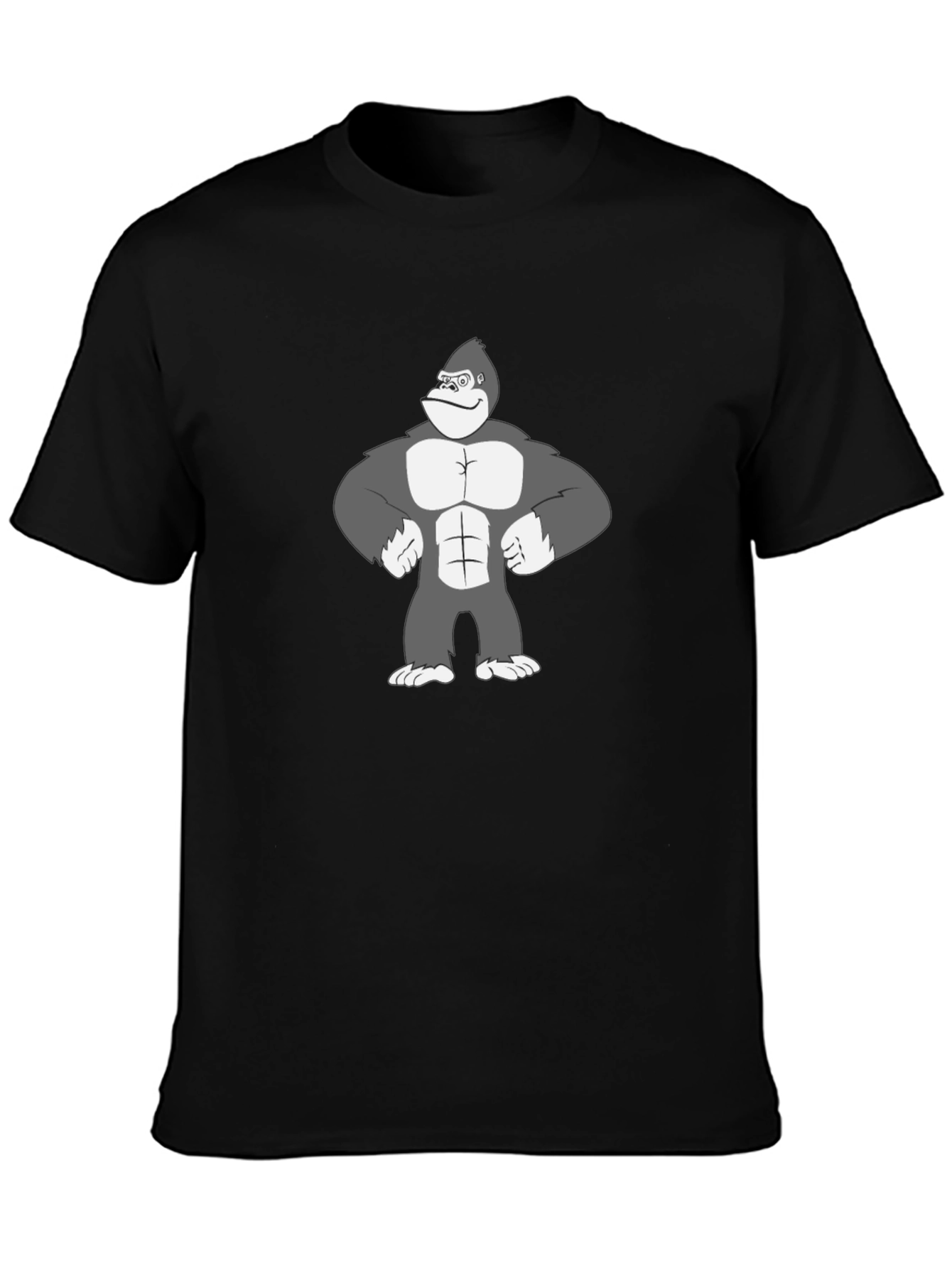 Gorilla Graphic Tee - Mens Black T-Shirt