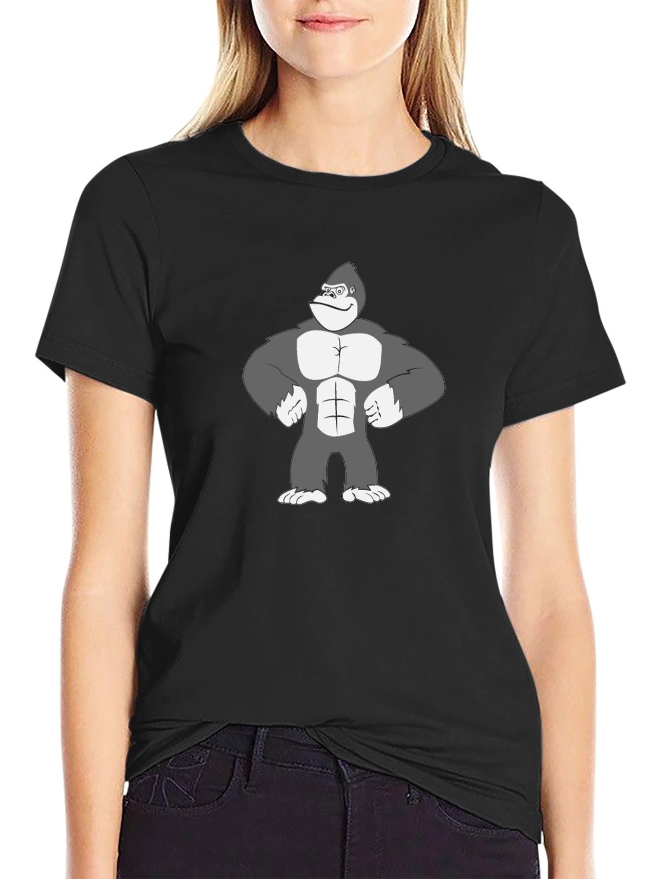 Gorilla Graphic Tee - Mens Black T-Shirt