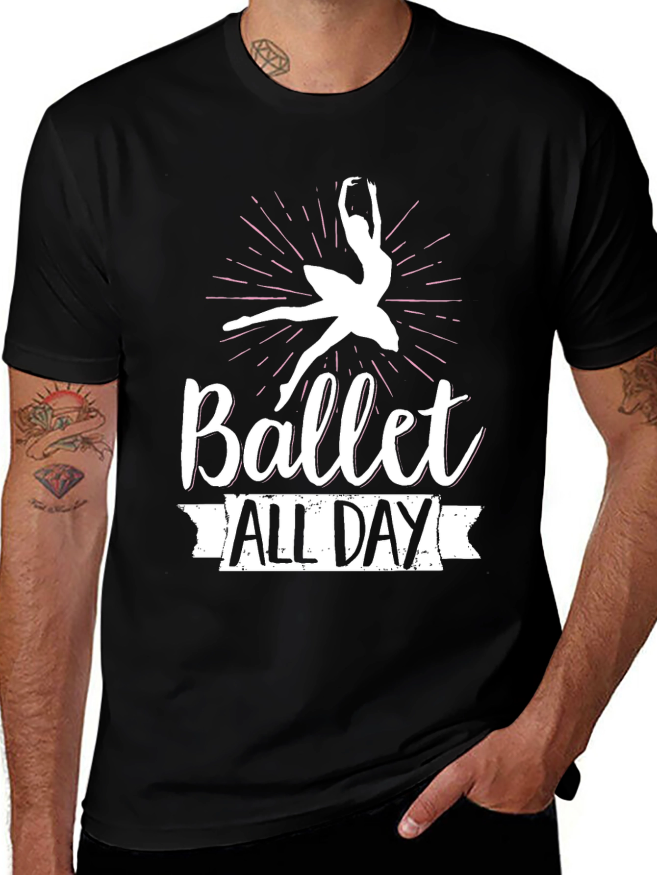 Ballet All Day Graphic Tee