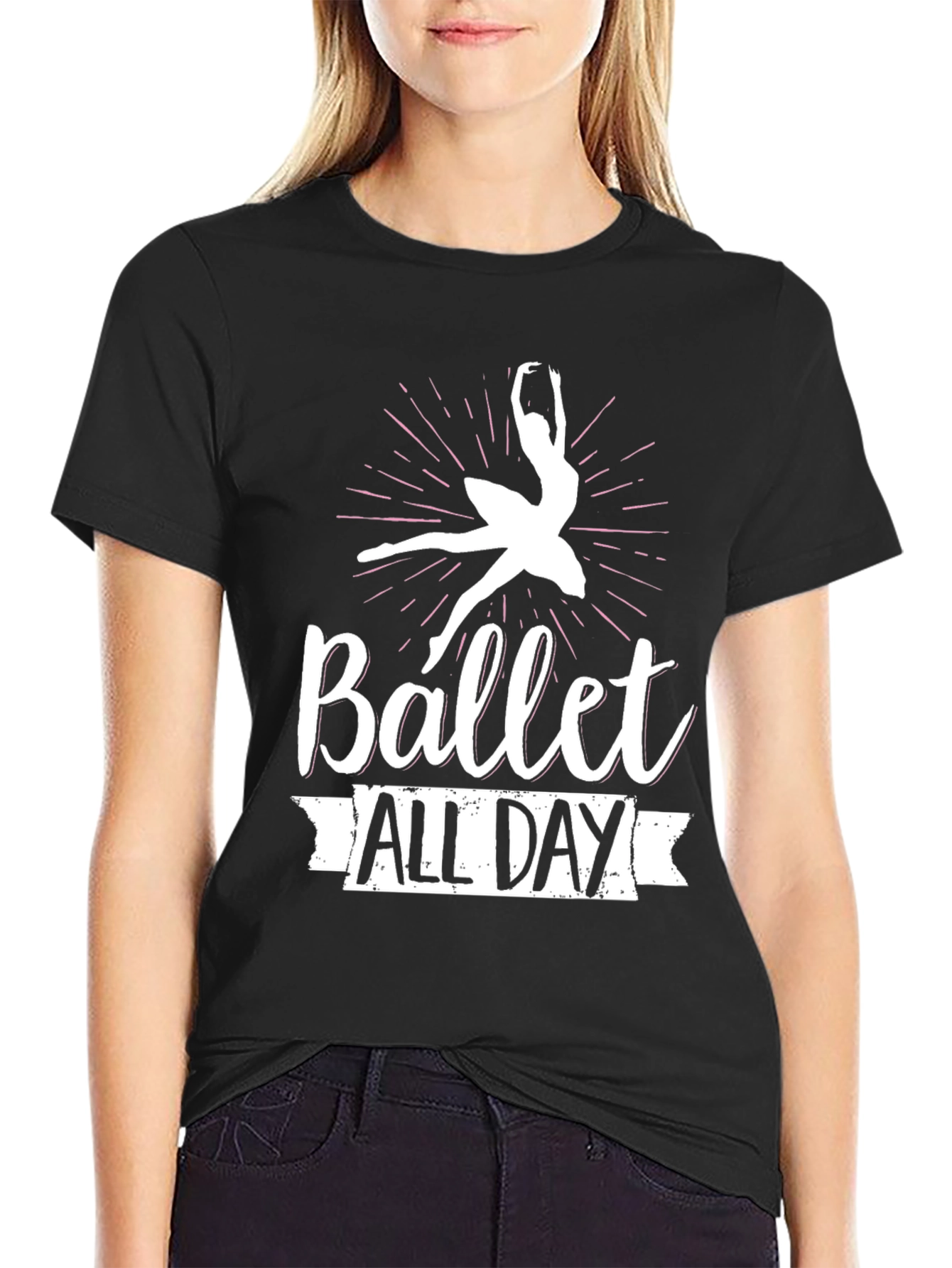 Ballet All Day Graphic Tee