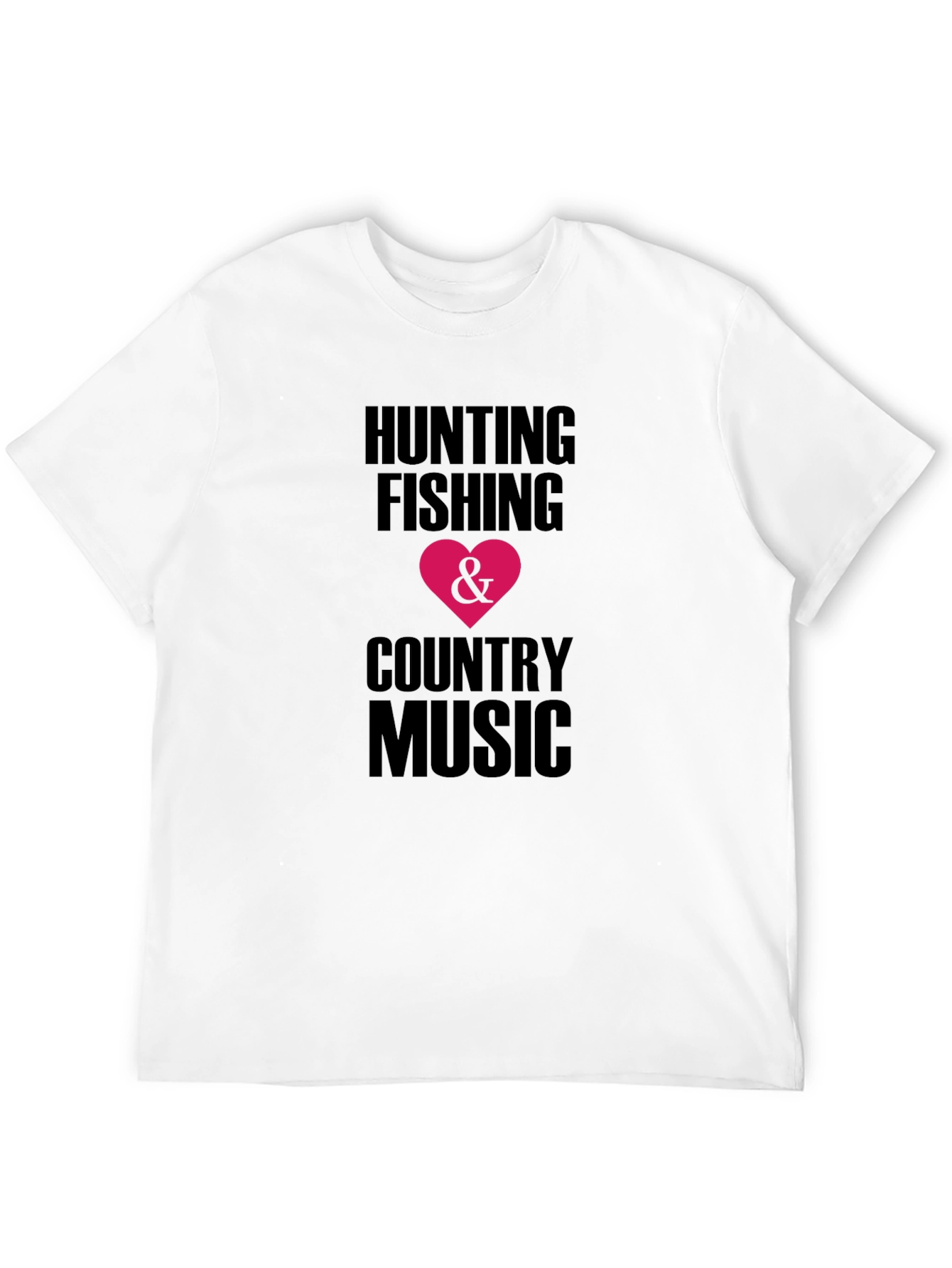 Hunting Fishing & Country Music T-Shirt