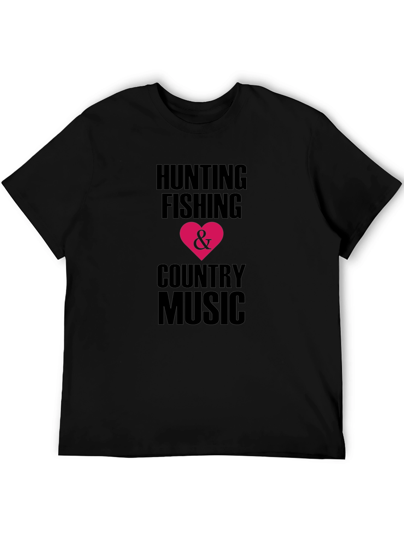 Hunting Fishing & Country Music T-Shirt