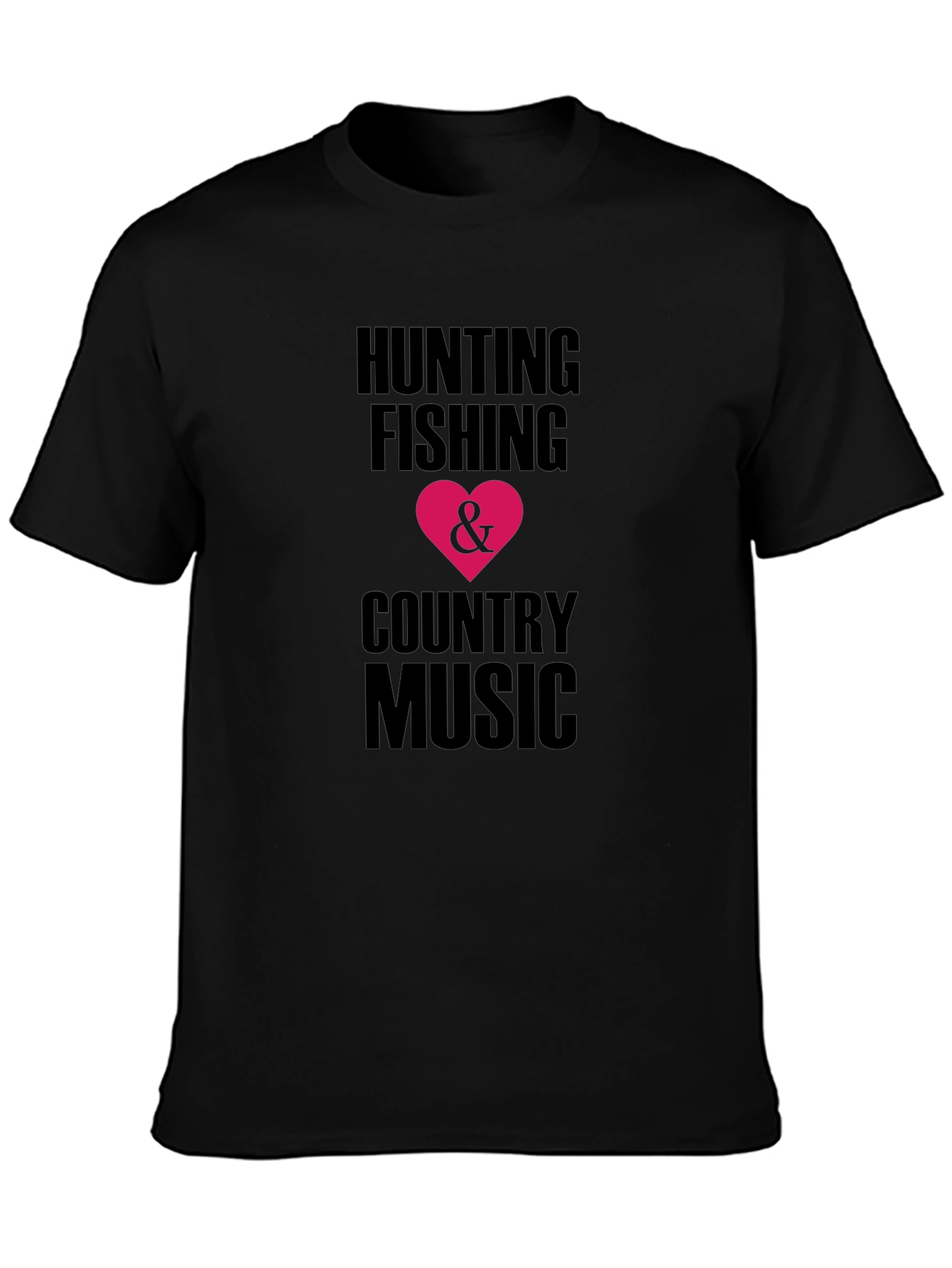 Hunting Fishing & Country Music T-Shirt