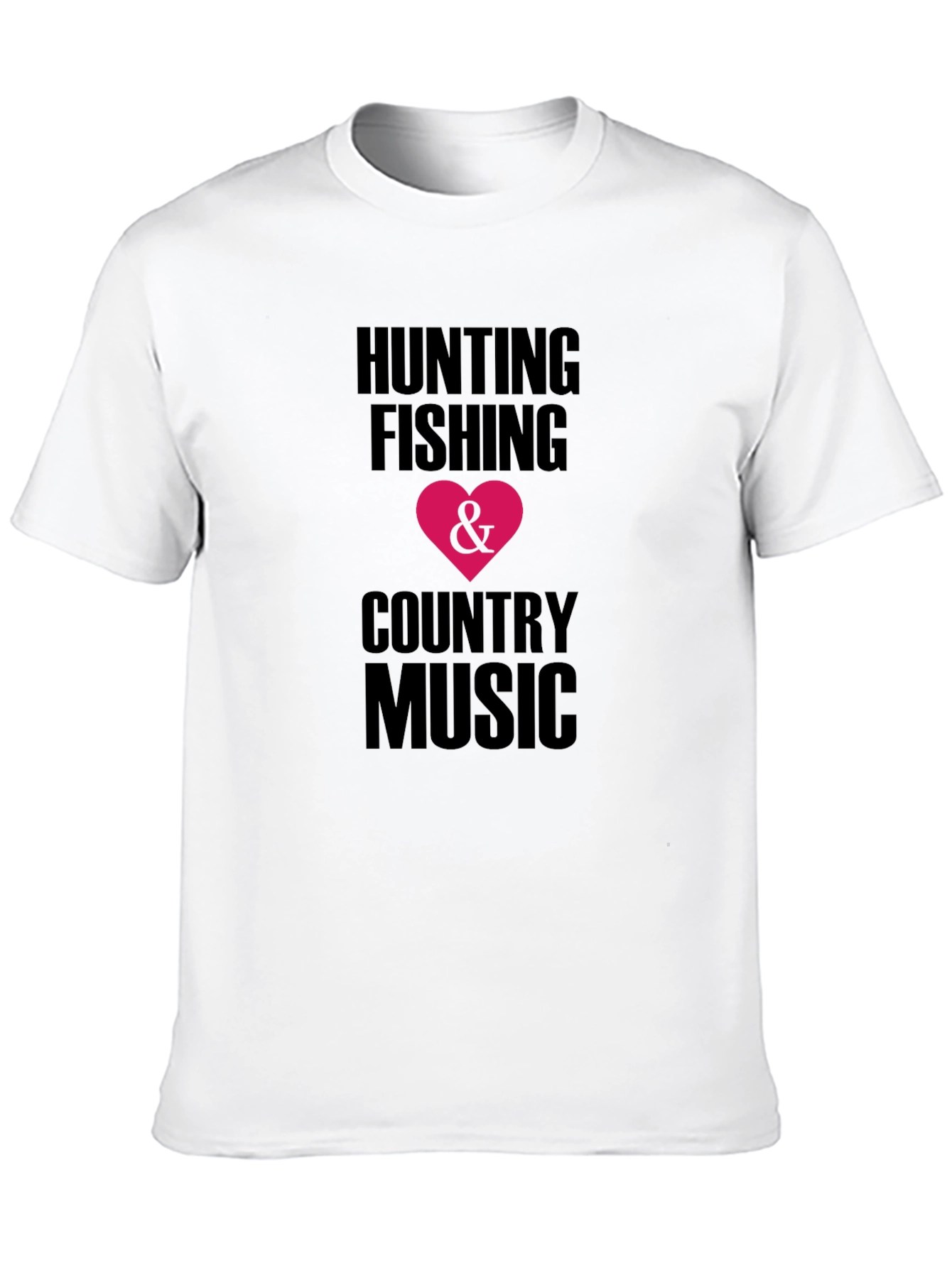 Hunting Fishing & Country Music T-Shirt