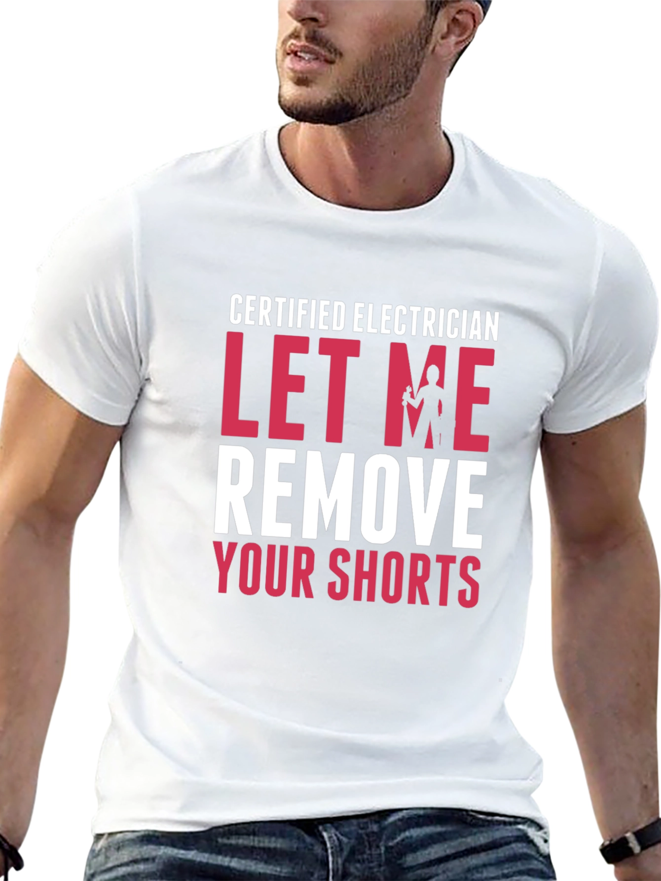 Certified Electrician Funny T-Shirt