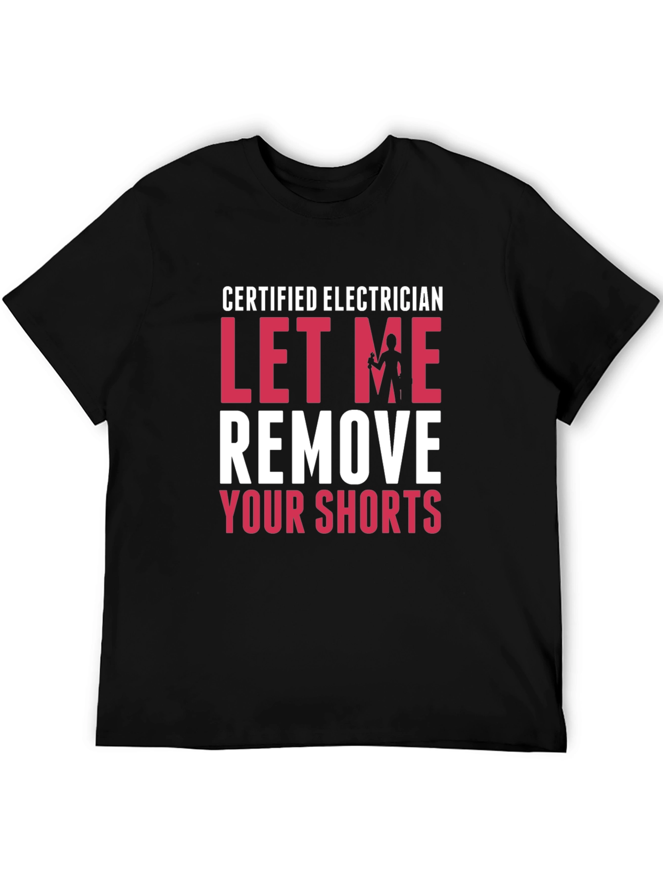 Certified Electrician Funny T-Shirt