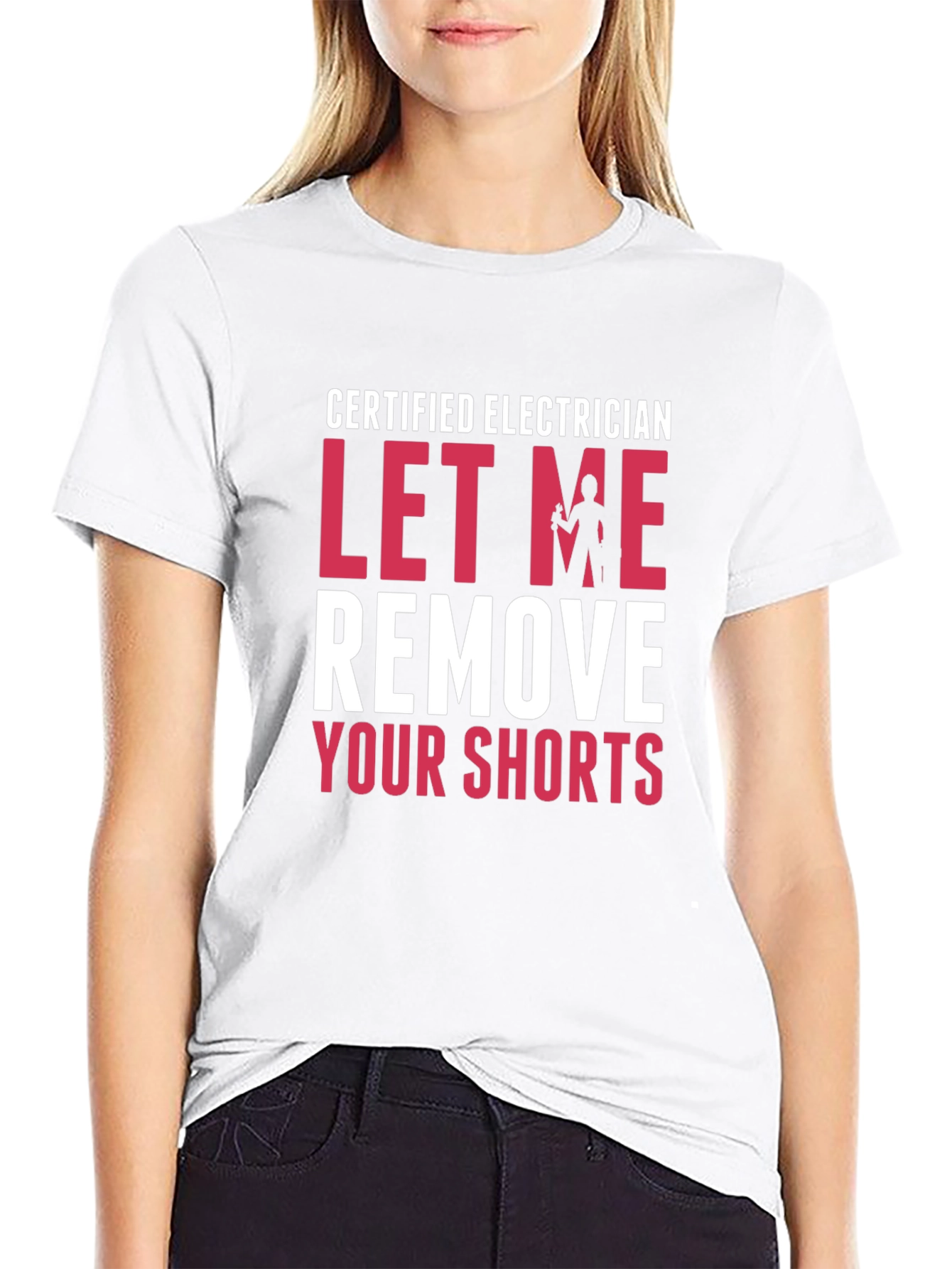 Certified Electrician Funny T-Shirt