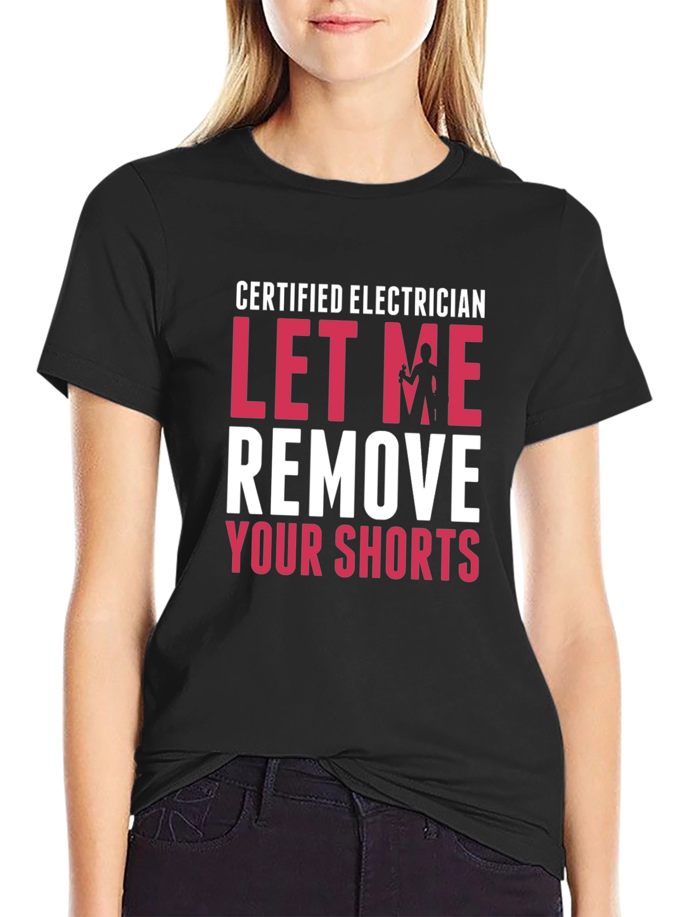 Certified Electrician Funny T-Shirt