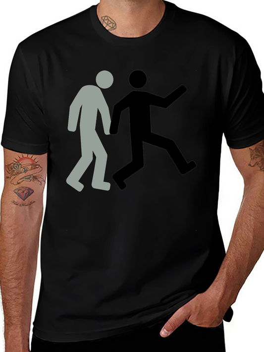 Catch Me If You Can Black Tee