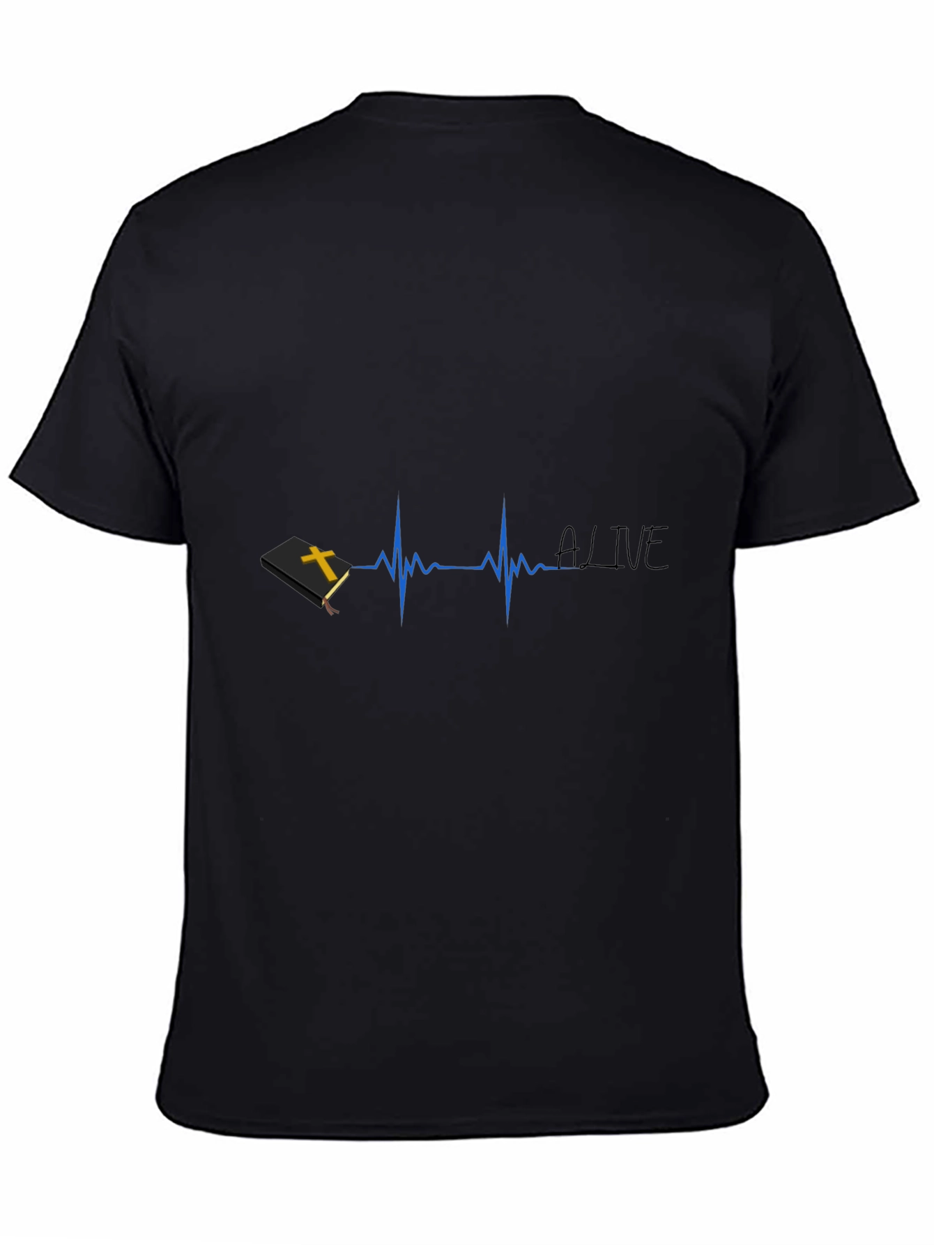 Faith Heartbeat T-Shirt - Christian Alive Graphic Tee