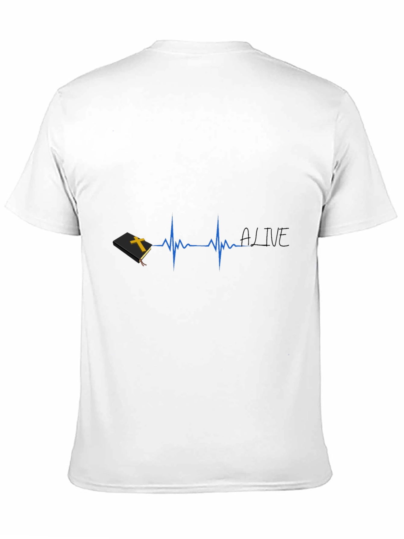Faith Heartbeat T-Shirt - Christian Alive Graphic Tee