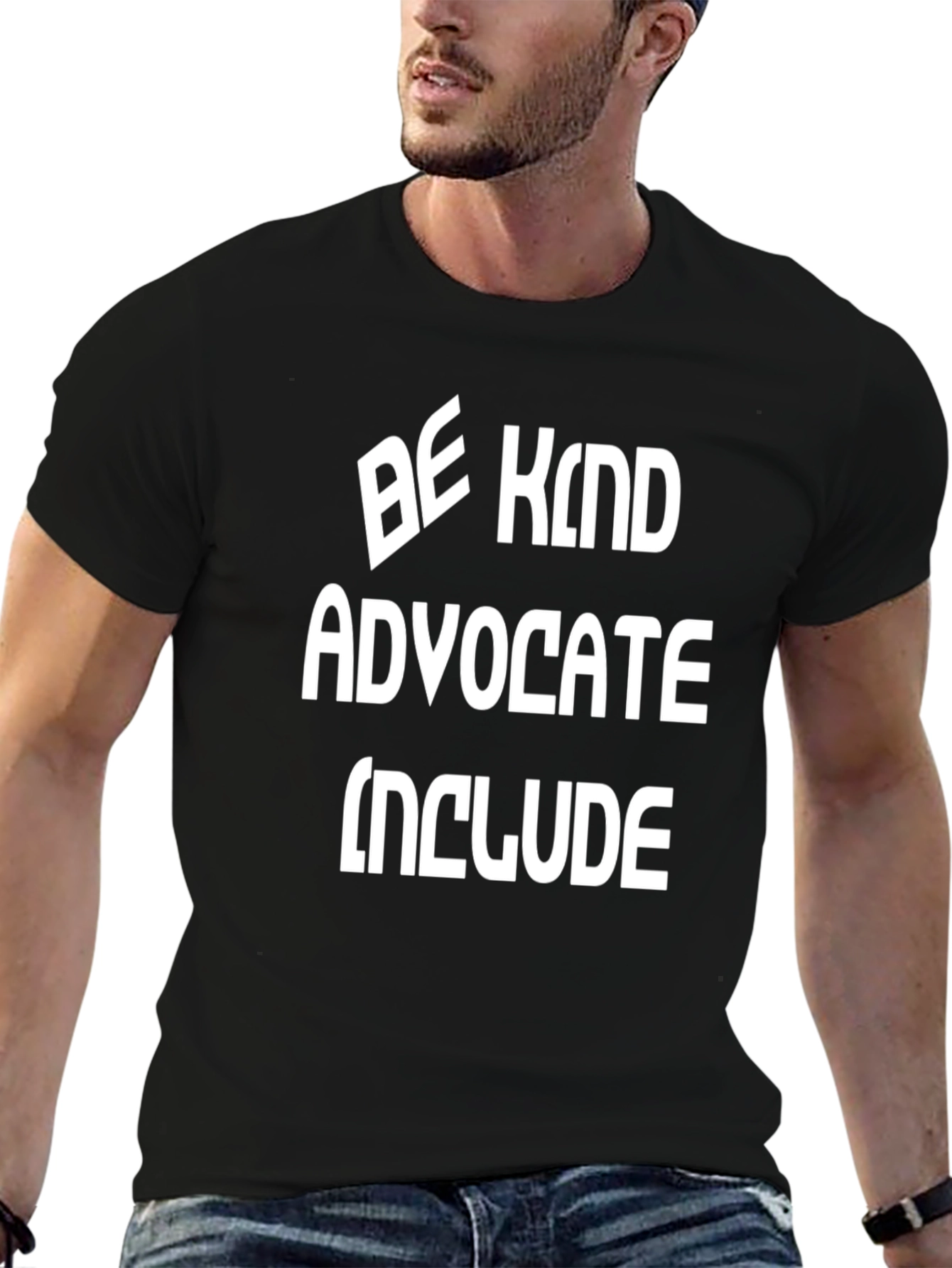 Be Kind Advocate Include Black T-Shirt