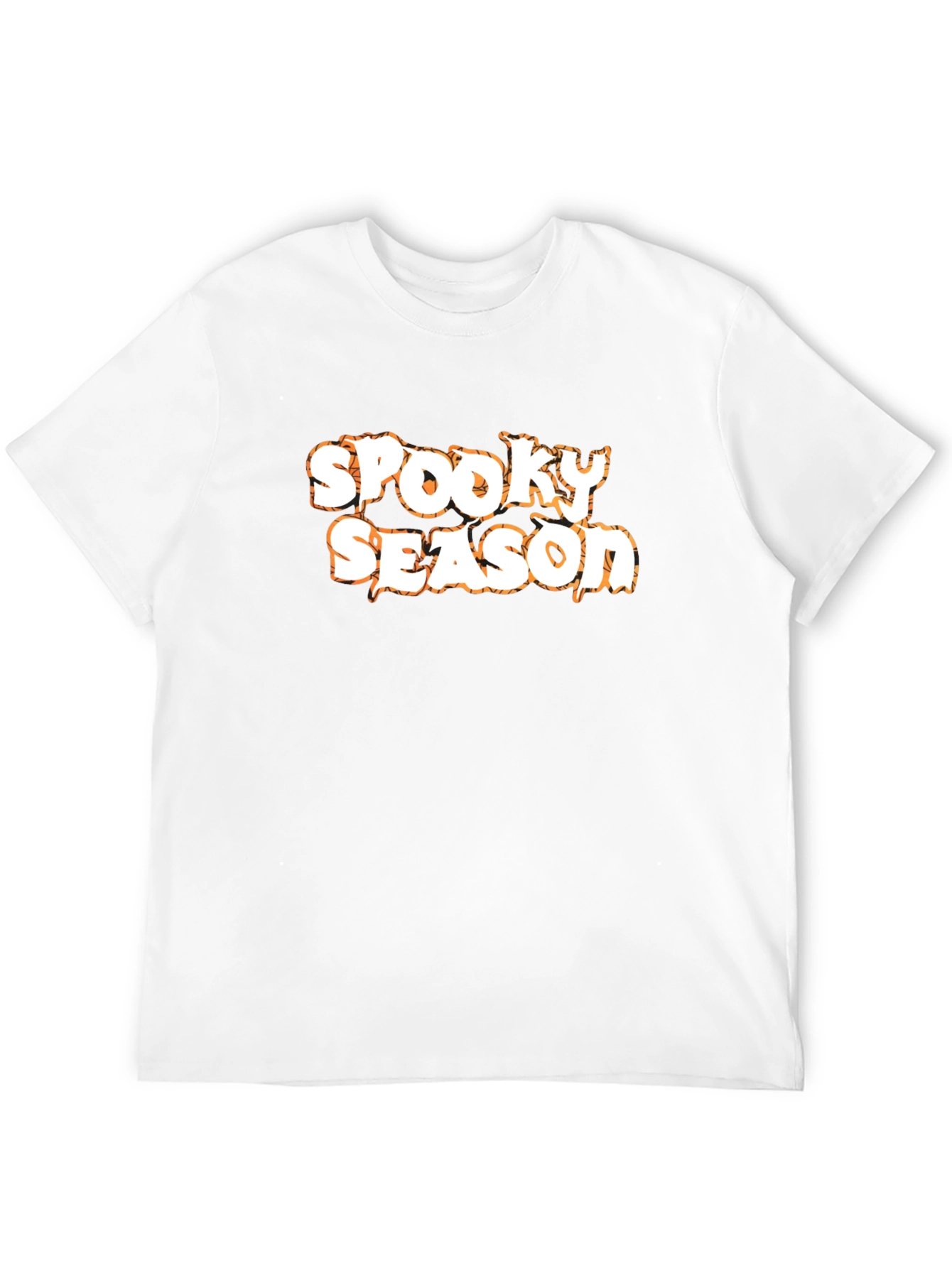 Spooky Season Halloween Graphic Tee - Black