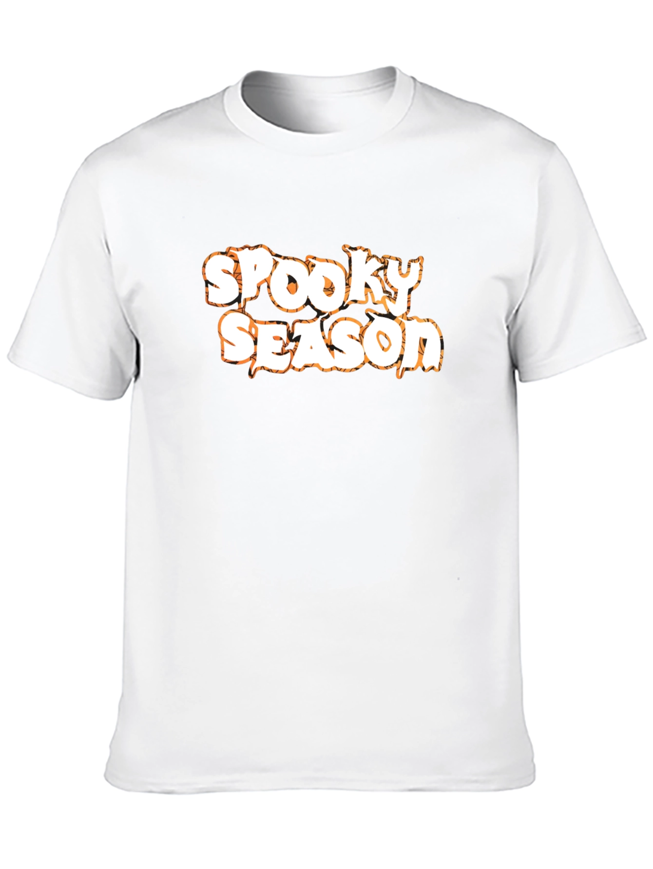 Spooky Season Halloween Graphic Tee - Black