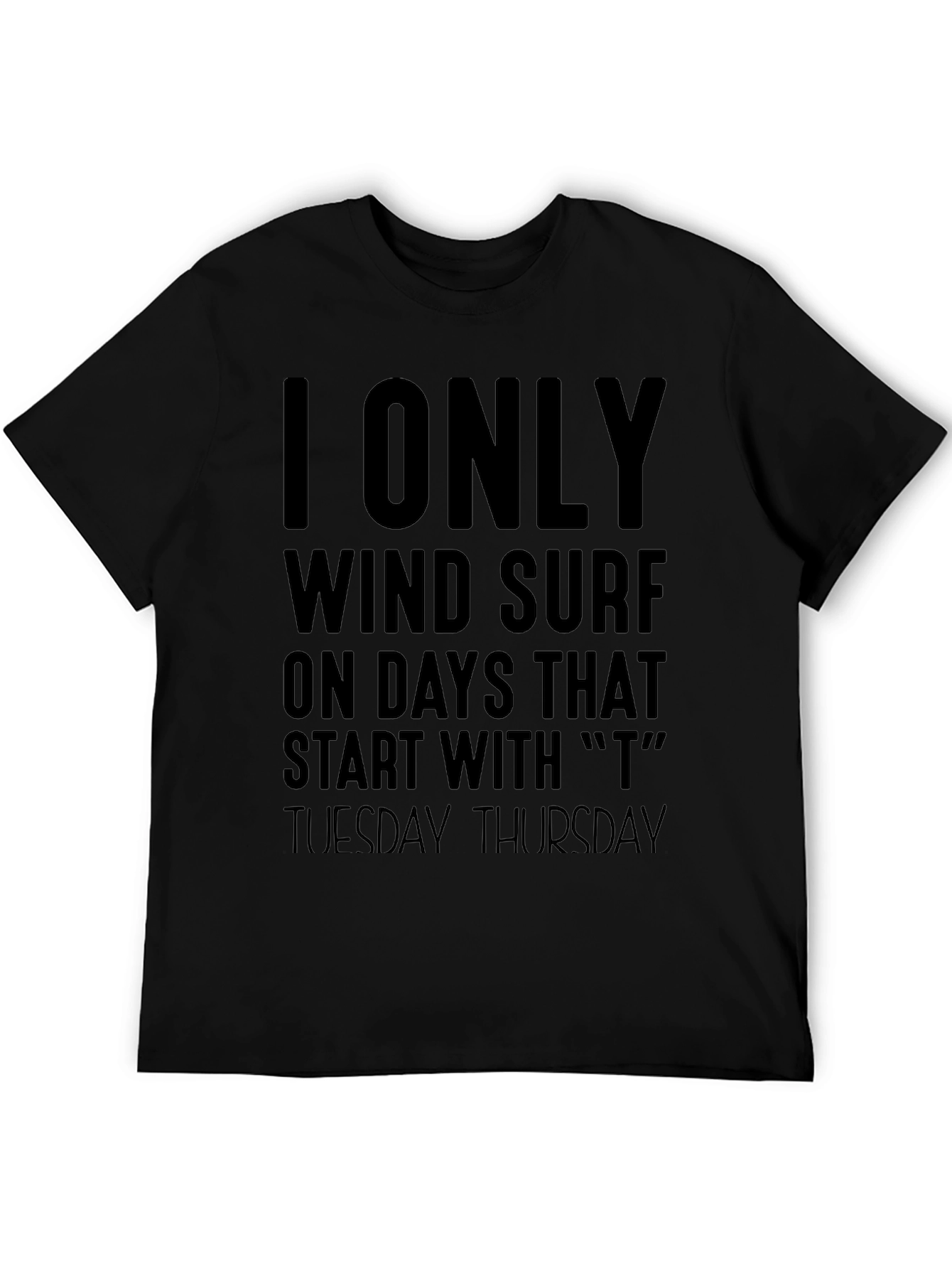 Funny Windsurfing T-Shirt - Tuesday Thursday Surfer Tee