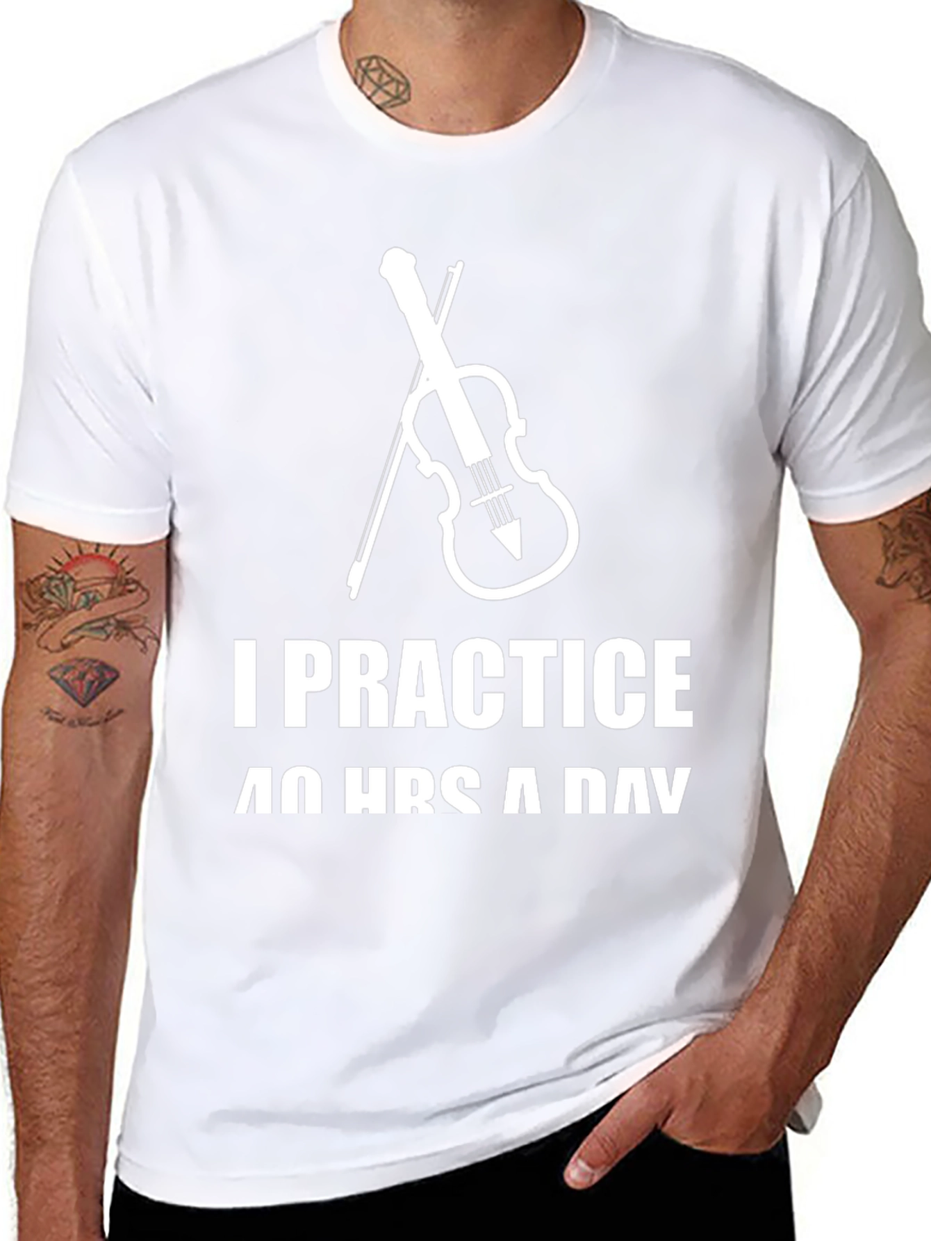 I Practice 40 Hours a Day T-Shirt