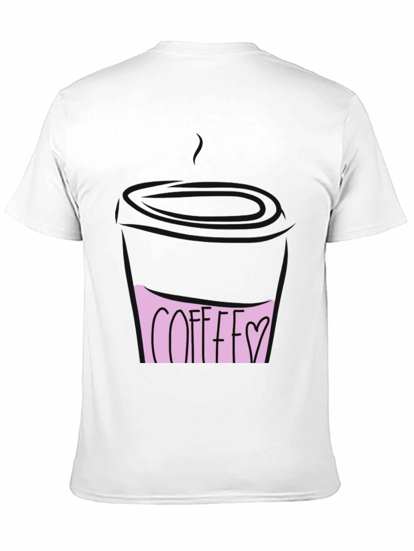 Coffee Love Graphic Tee - Black