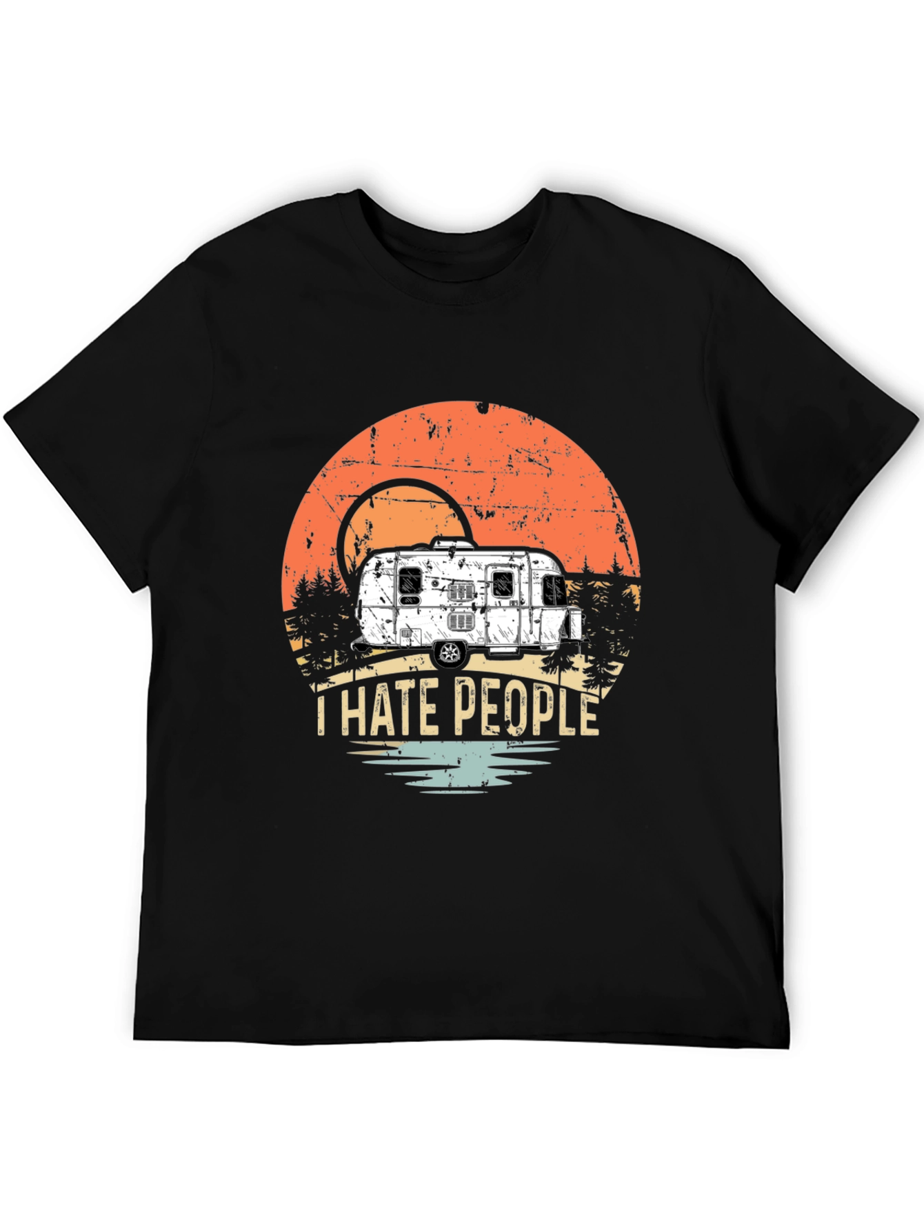 I Hate People Camping T-Shirt