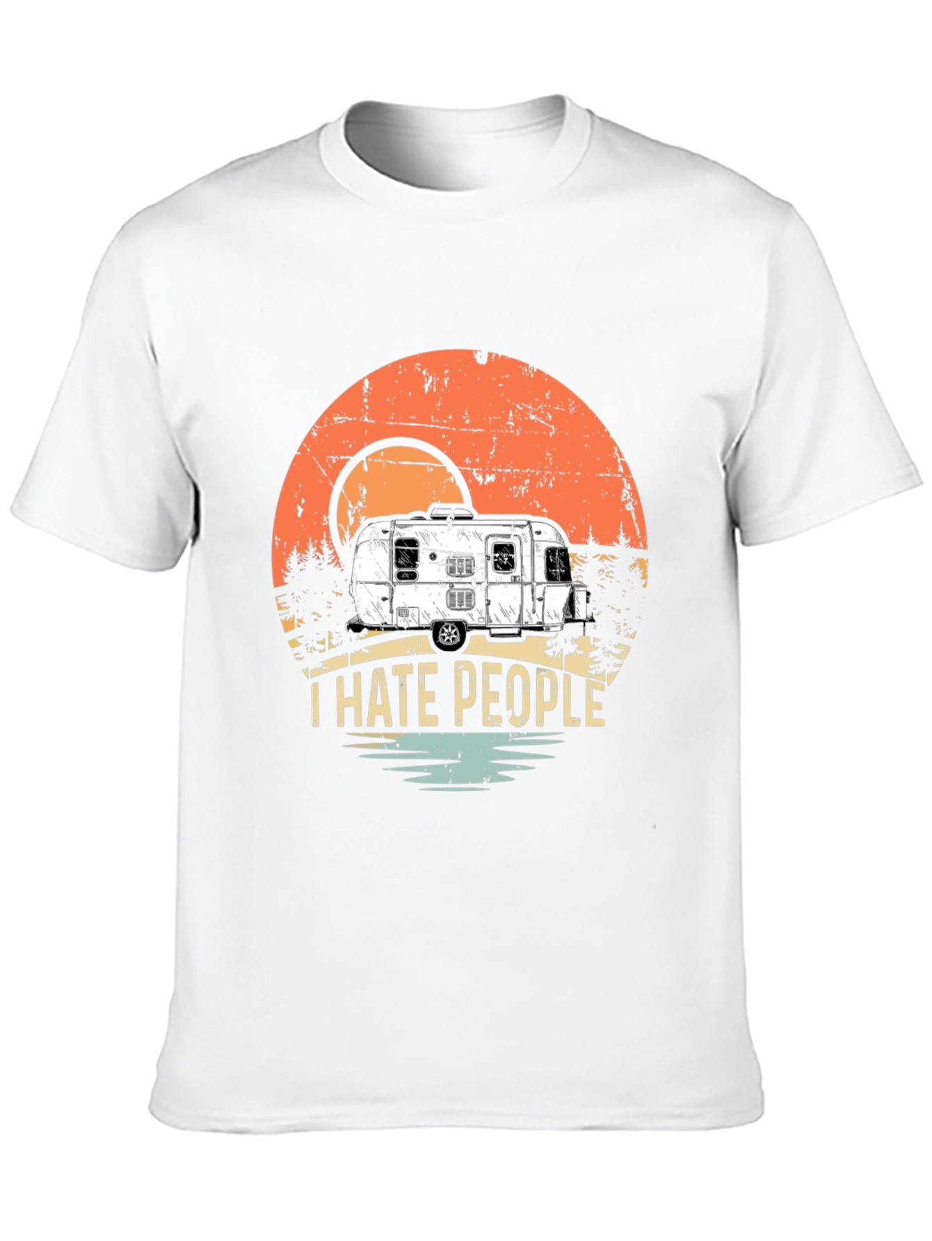 I Hate People Camping T-Shirt