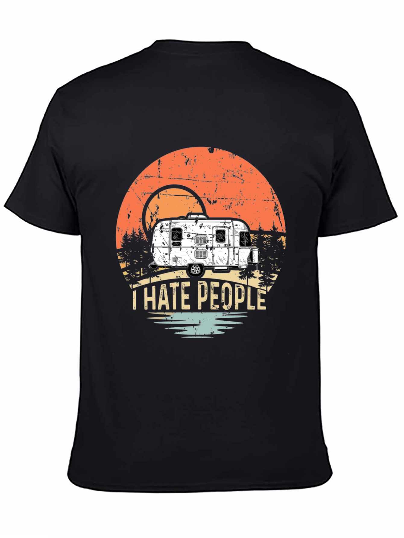 I Hate People Camping T-Shirt
