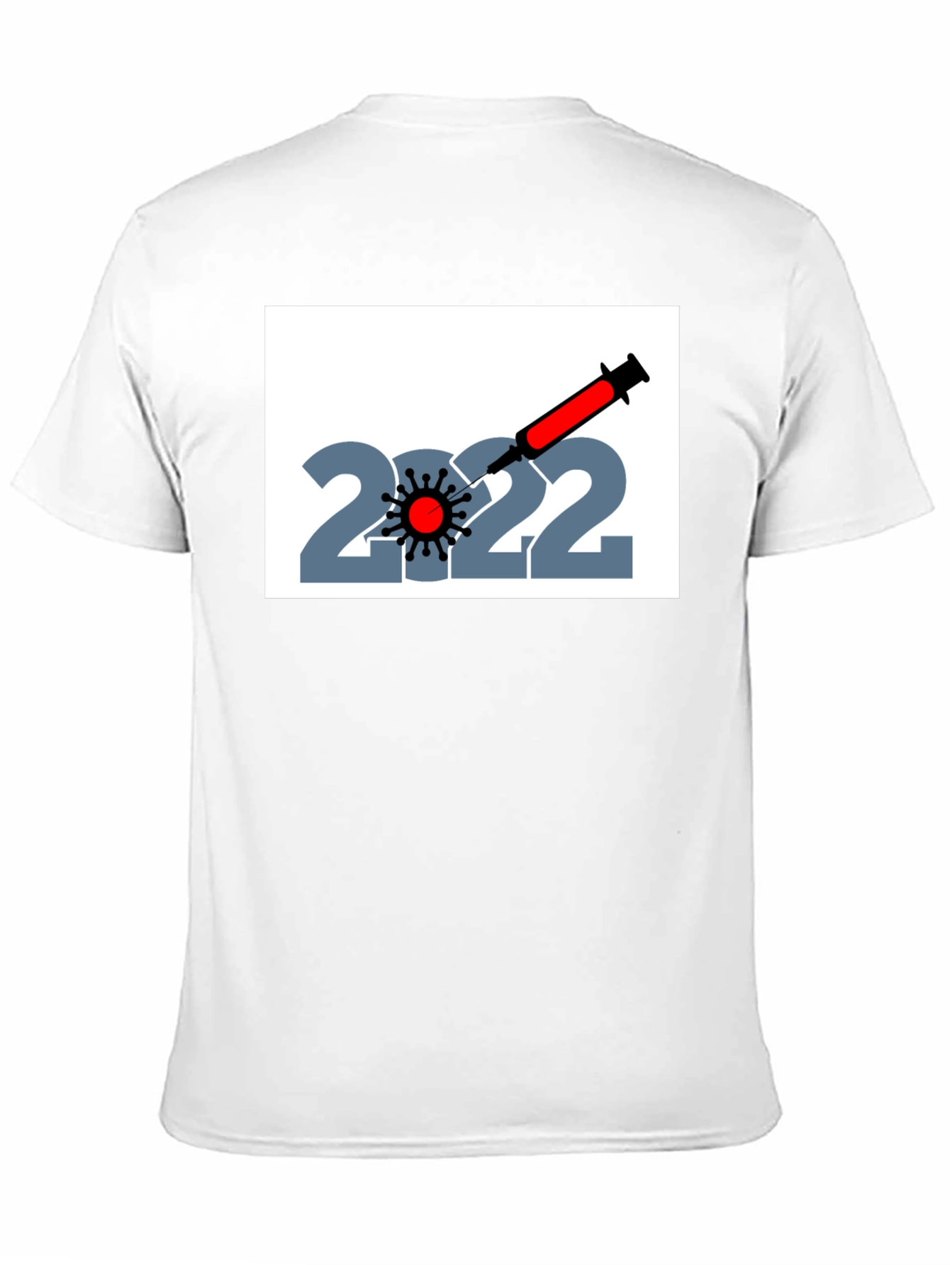 2022 Vaccination T-Shirt - Unisex Black Tee