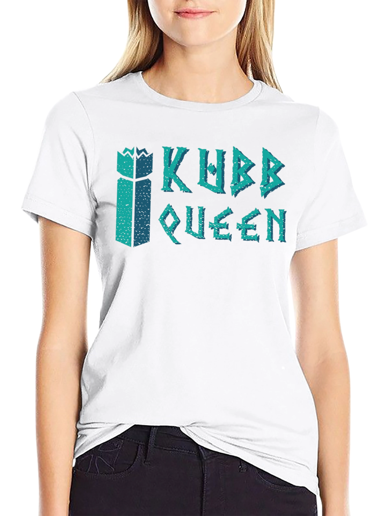 Kubb Queen T-Shirt -  Lawn Game Apparel