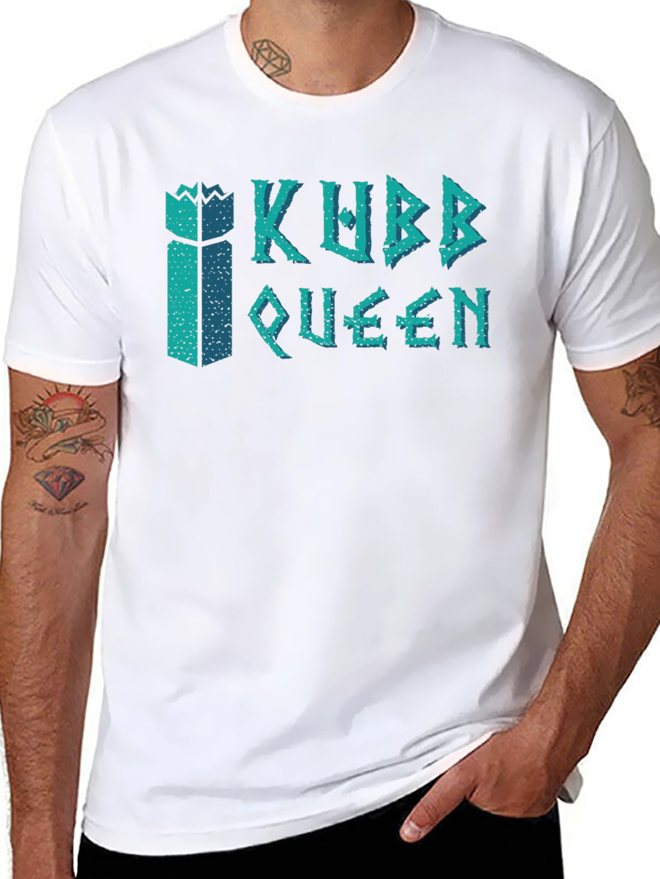 Kubb Queen T-Shirt -  Lawn Game Apparel