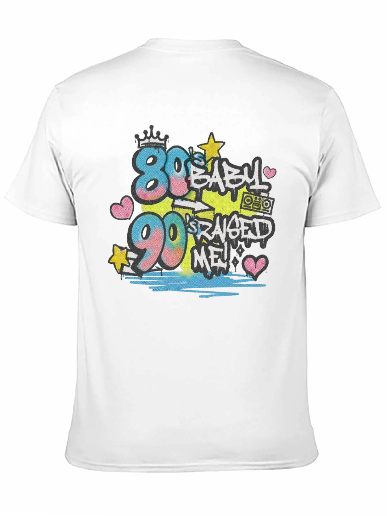 80s Baby 90s Raised Me T-Shirt