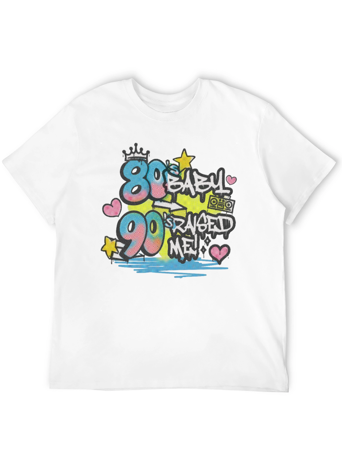 80s Baby 90s Raised Me T-Shirt