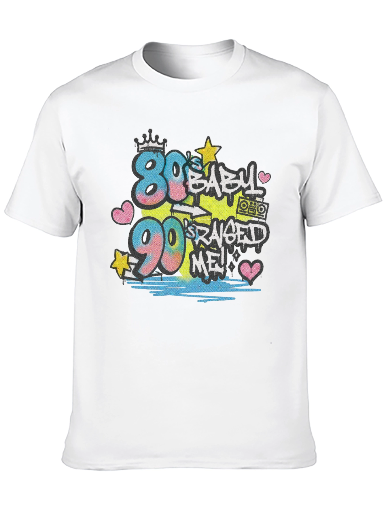 80s Baby 90s Raised Me T-Shirt