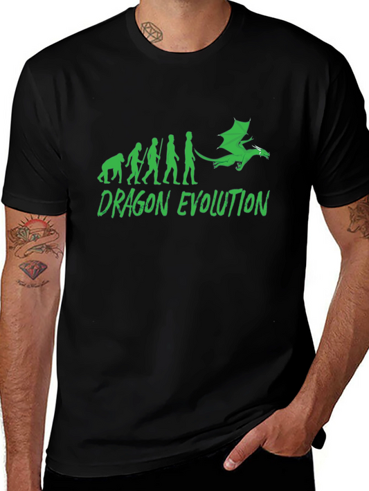 Dragon Evolution Graphic Print T-Shirt