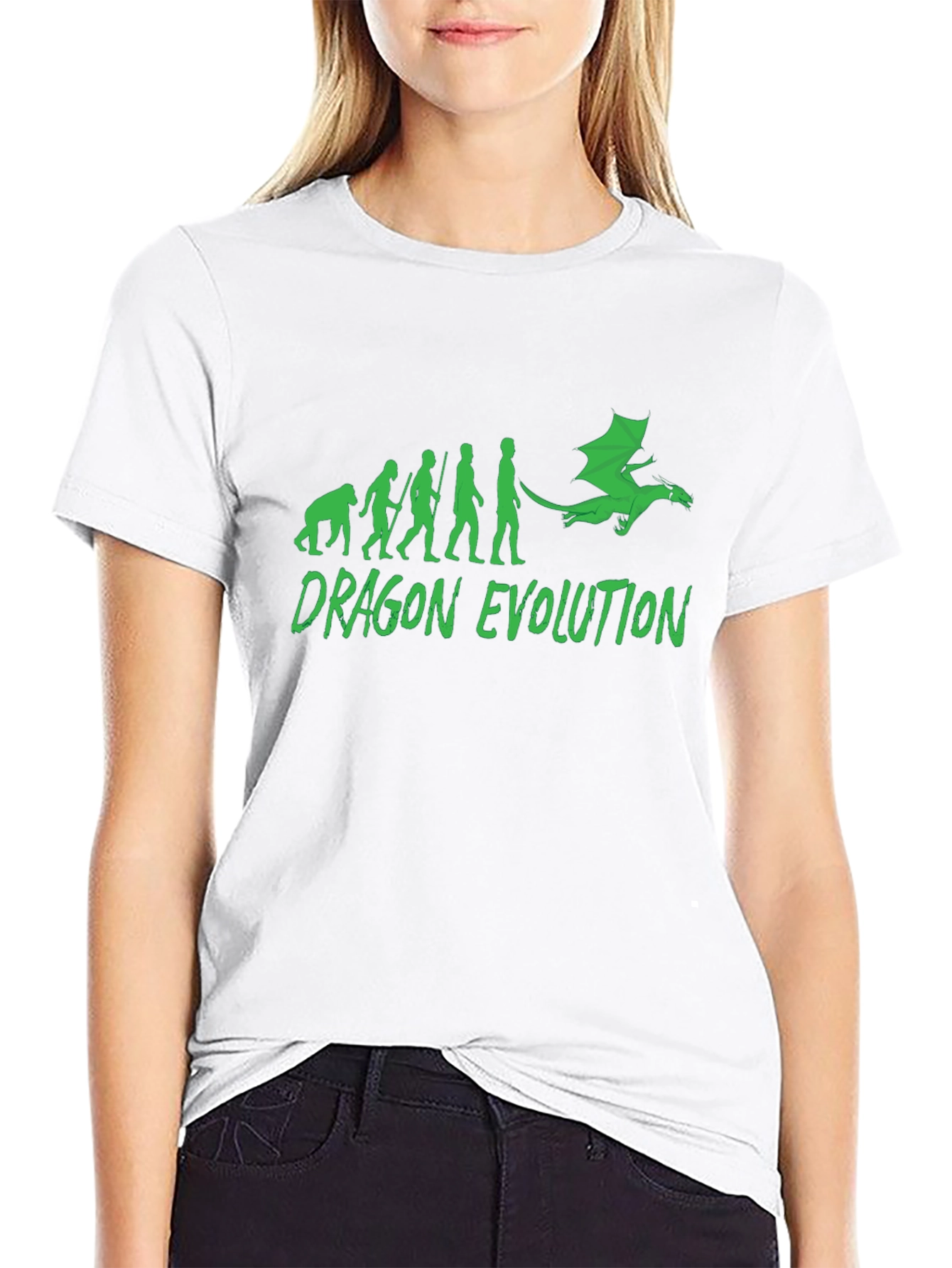 Dragon Evolution Graphic Print T-Shirt