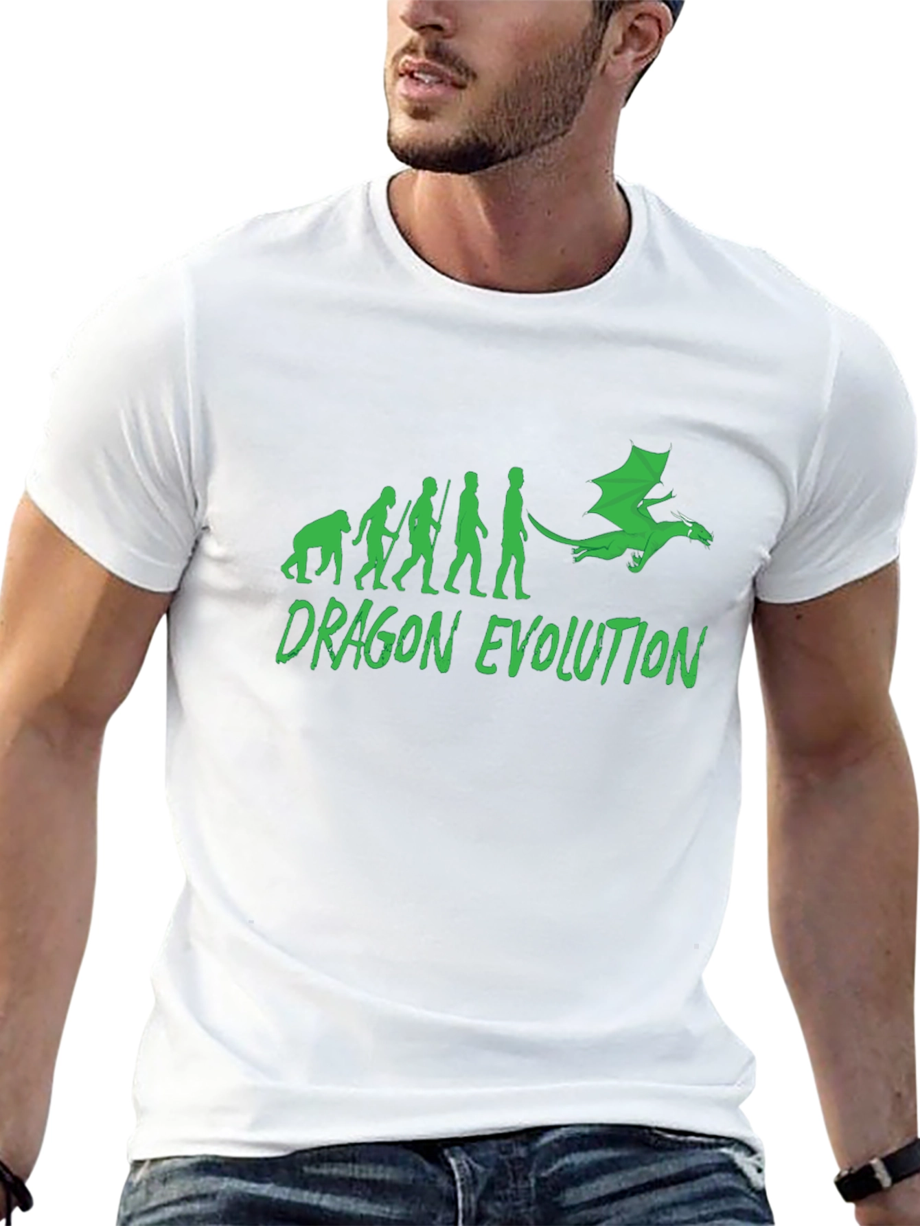 Dragon Evolution Graphic Print T-Shirt