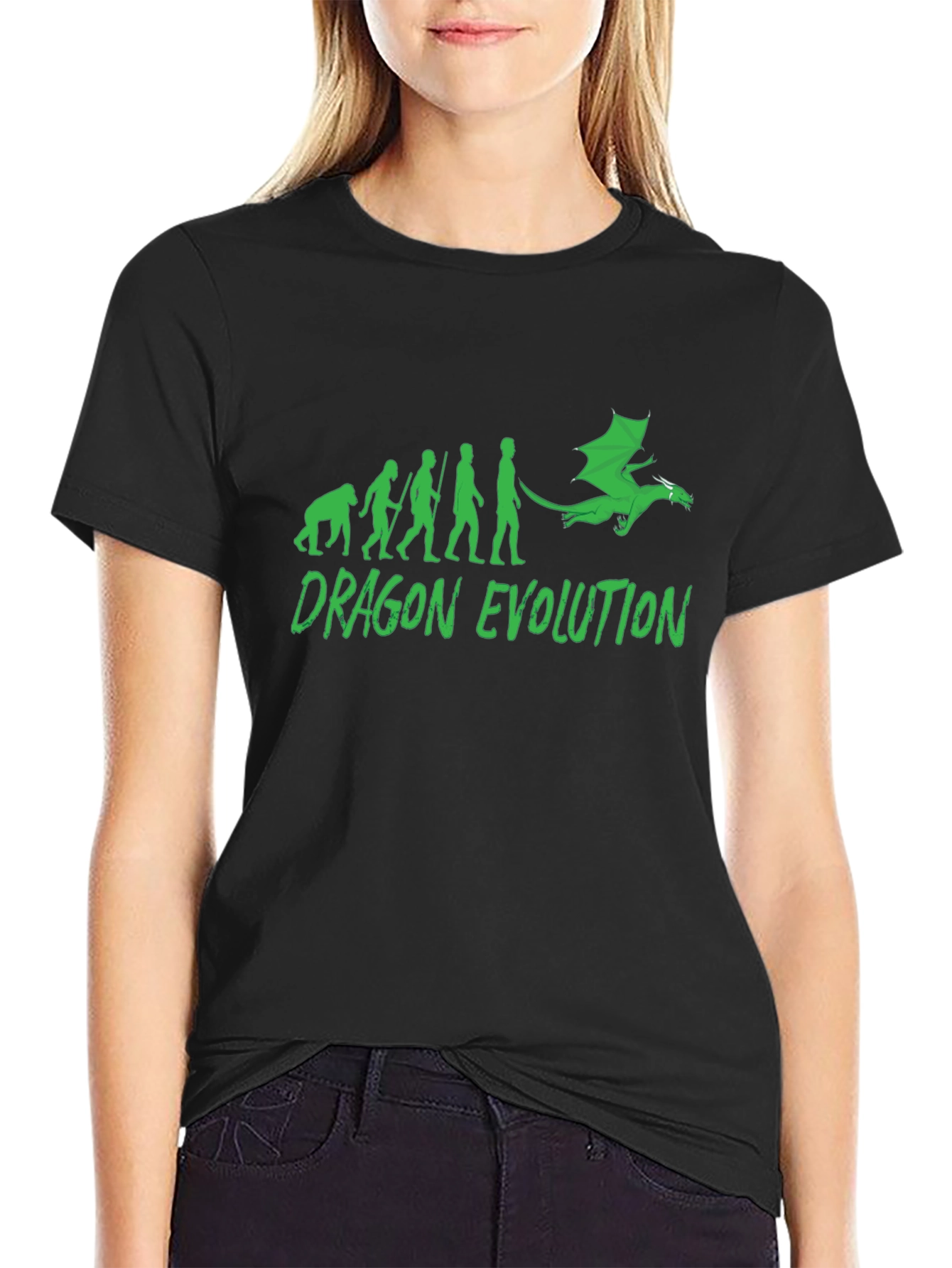 Dragon Evolution Graphic Print T-Shirt