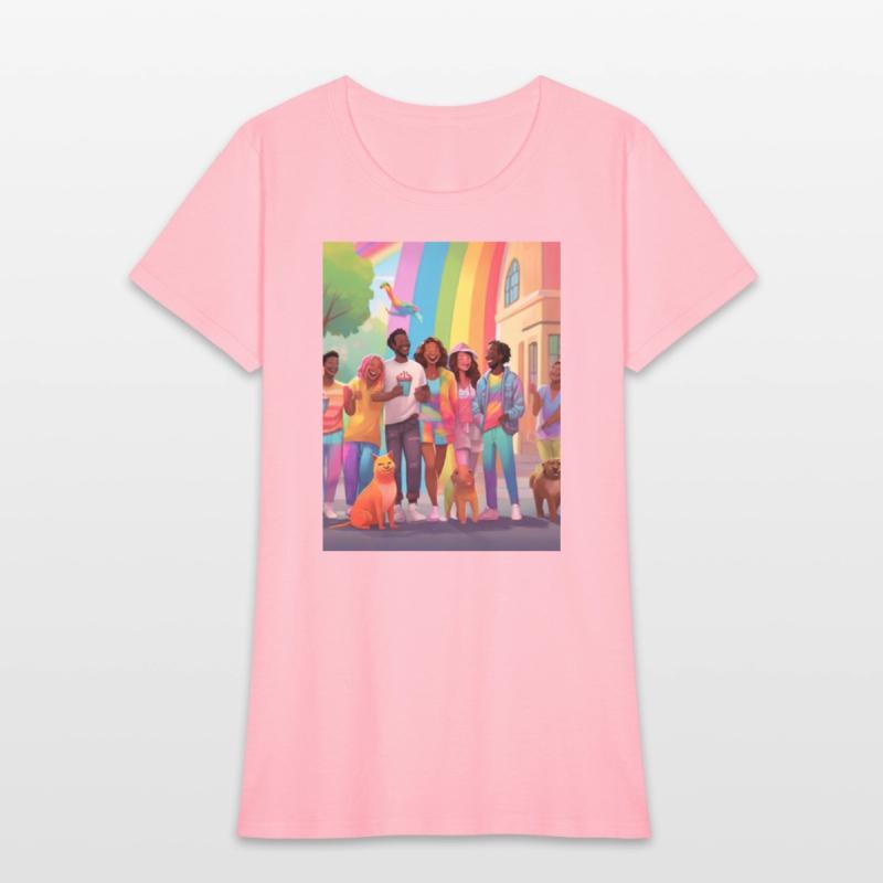 A group of people laughing and enjoying each other