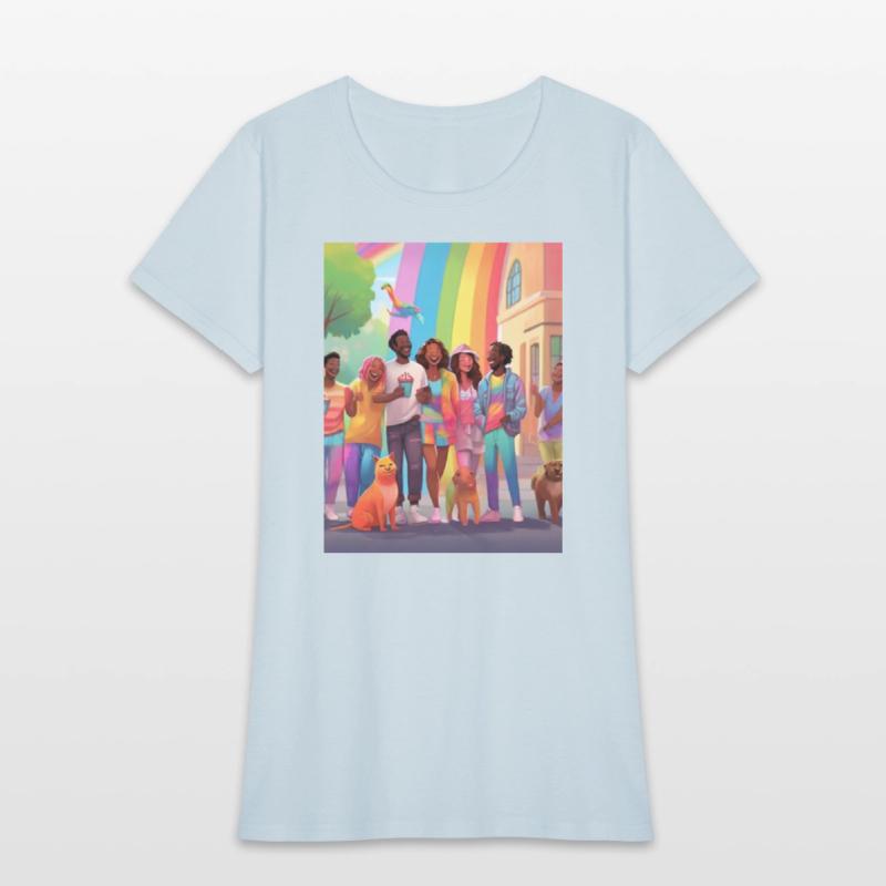 A group of people laughing and enjoying each other