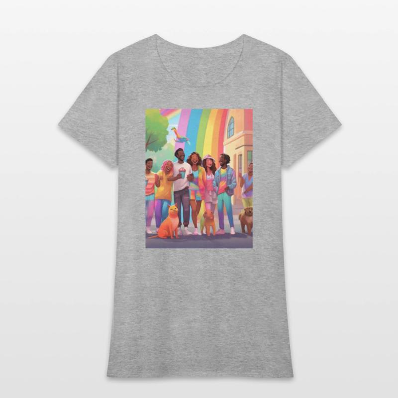 A group of people laughing and enjoying each other